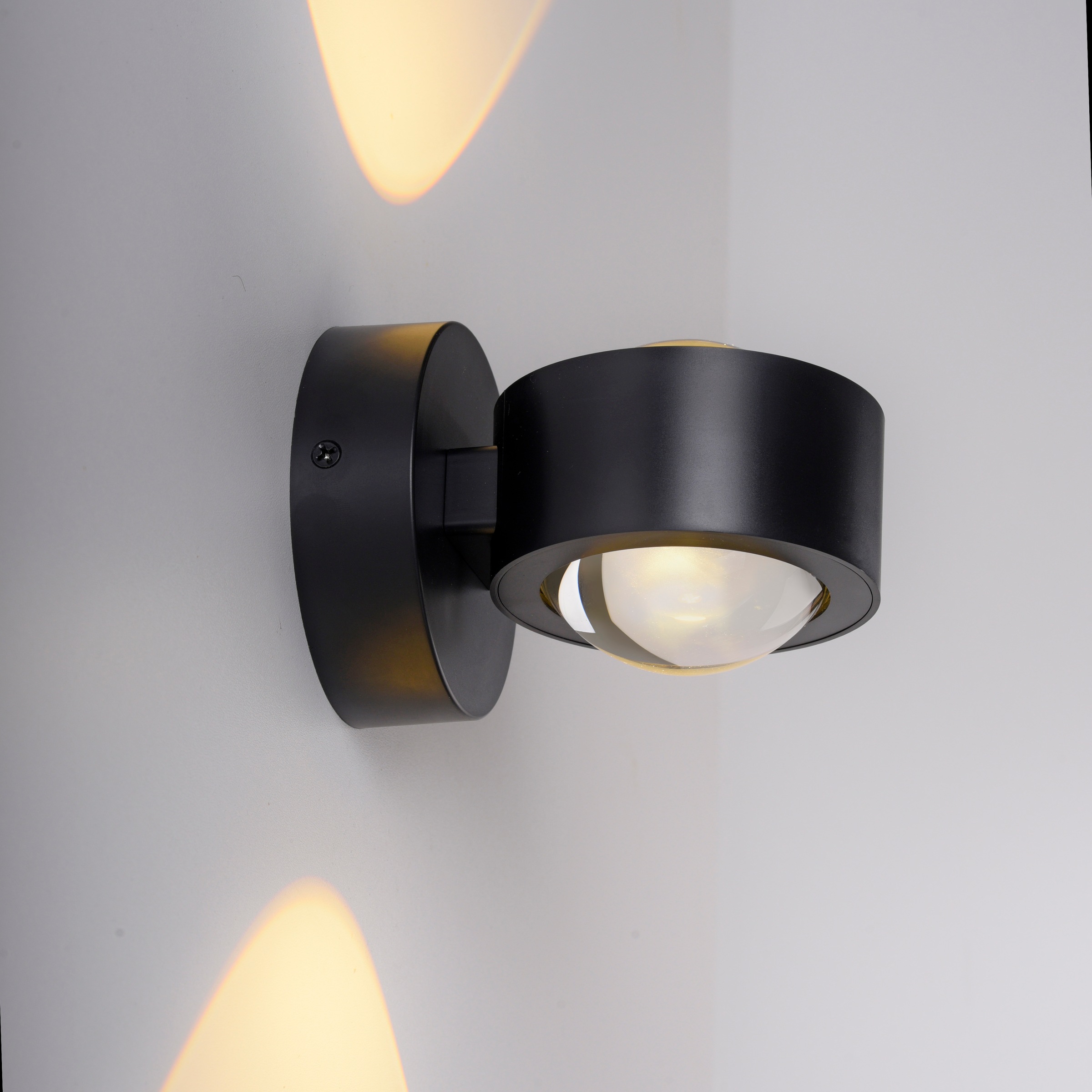 JUST LIGHT LED Wandleuchte »AKKU-CHIA« LED-Board 1 Stk. Warmweiß Akkubetrieben inkl. USB-Ladekabel, 5 Stufen Dimmung + Timerfunktion
