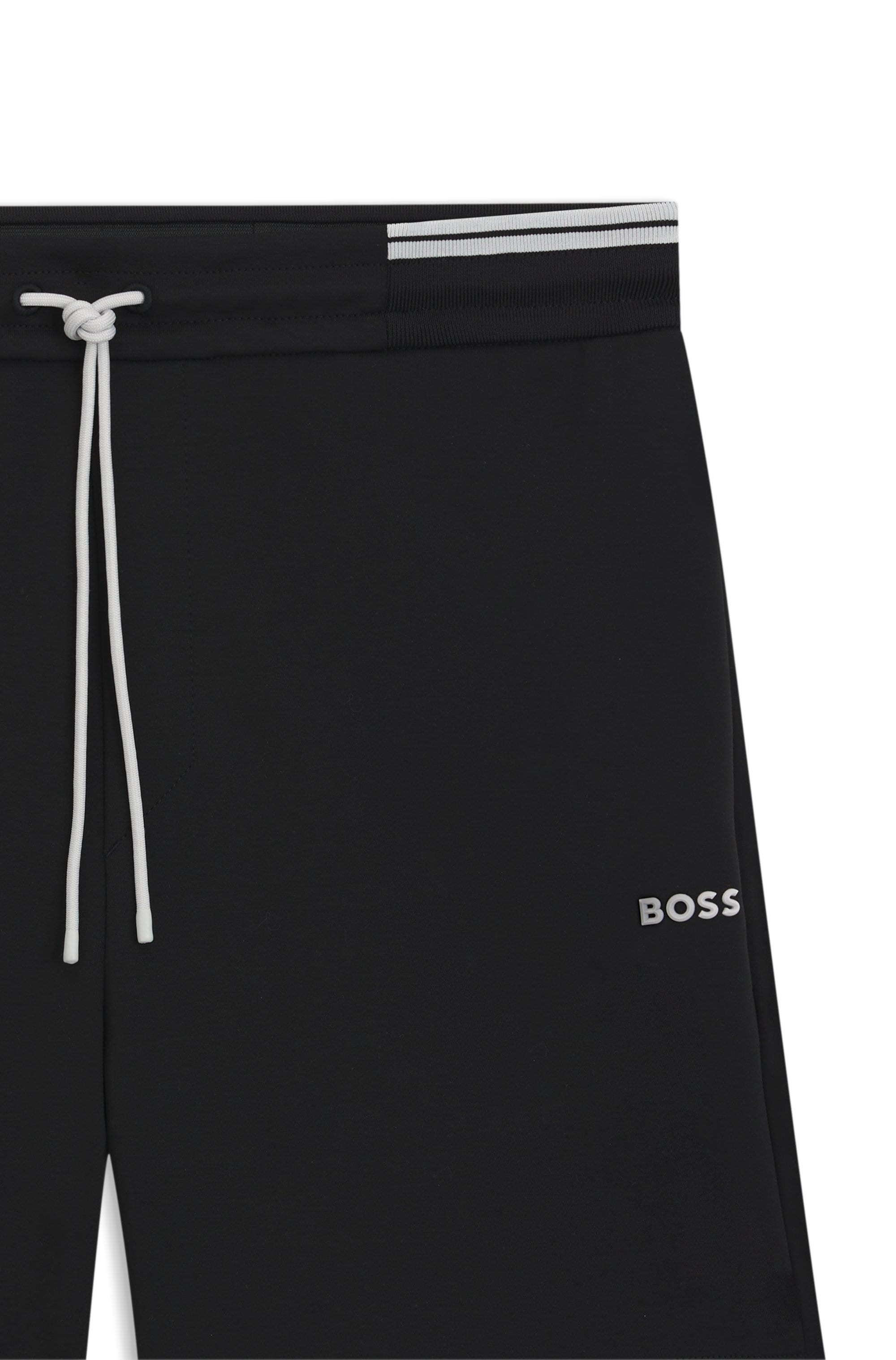 BOSS GREEN Sweatshorts »Zone«, mit Streifendetails