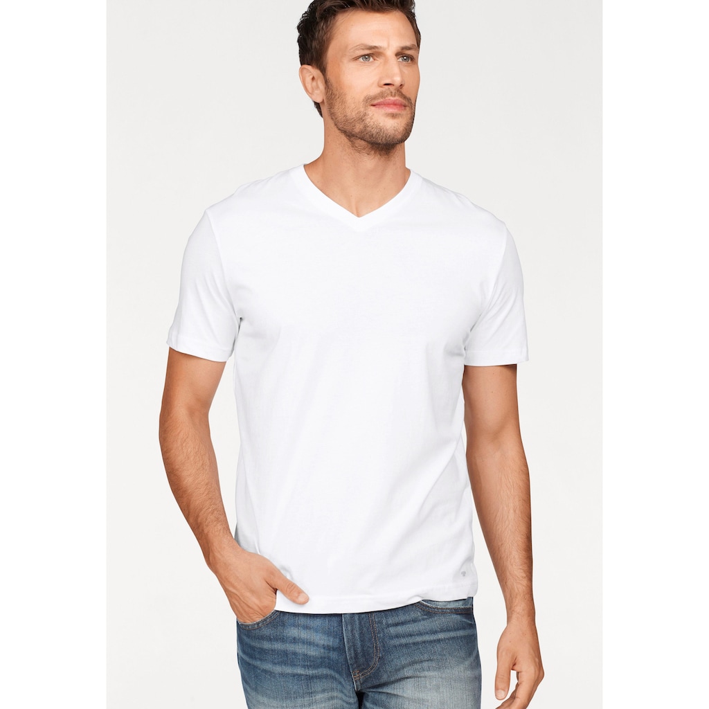 TOM TAILOR T-Shirt, (2er-Pack)