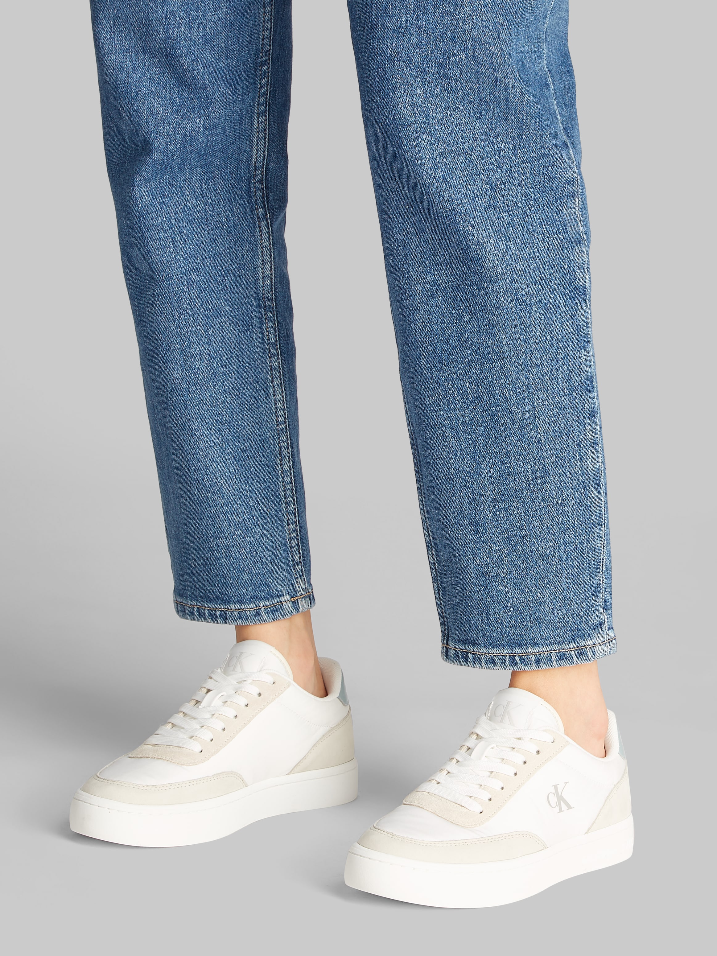 Calvin Klein Jeans Sneaker »CLASSIC CUPSOLE MIX IN«, Schnürschuh, Freizeitschuh, Halbschuh mit Plateausohle