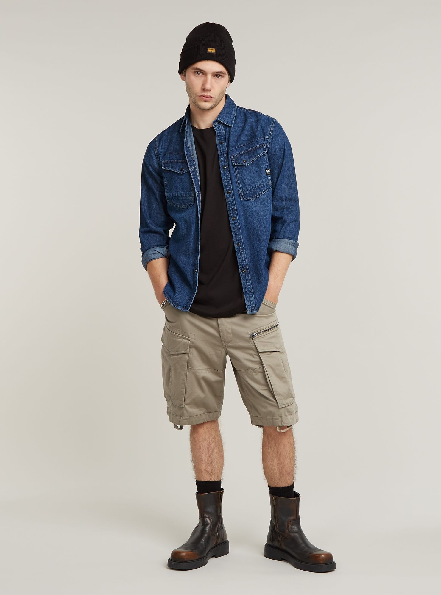 G-STAR Cargohose »Rovic Zip Relaxed Shorts«