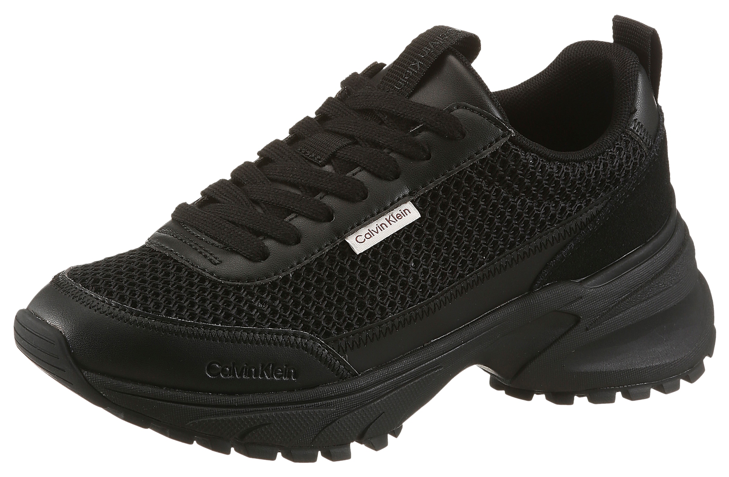 Calvin Klein Plateausneaker "HIKE RUNNER LACEUP MESH" Chunky Sneaker, Halbs günstig online kaufen