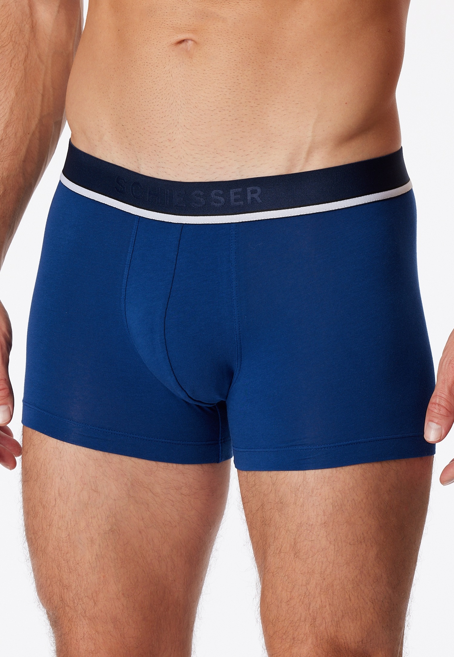 Schiesser Boxer ""95/5"", (3er-Pack), mit sportlichem Logo-Webgummibund günstig online kaufen