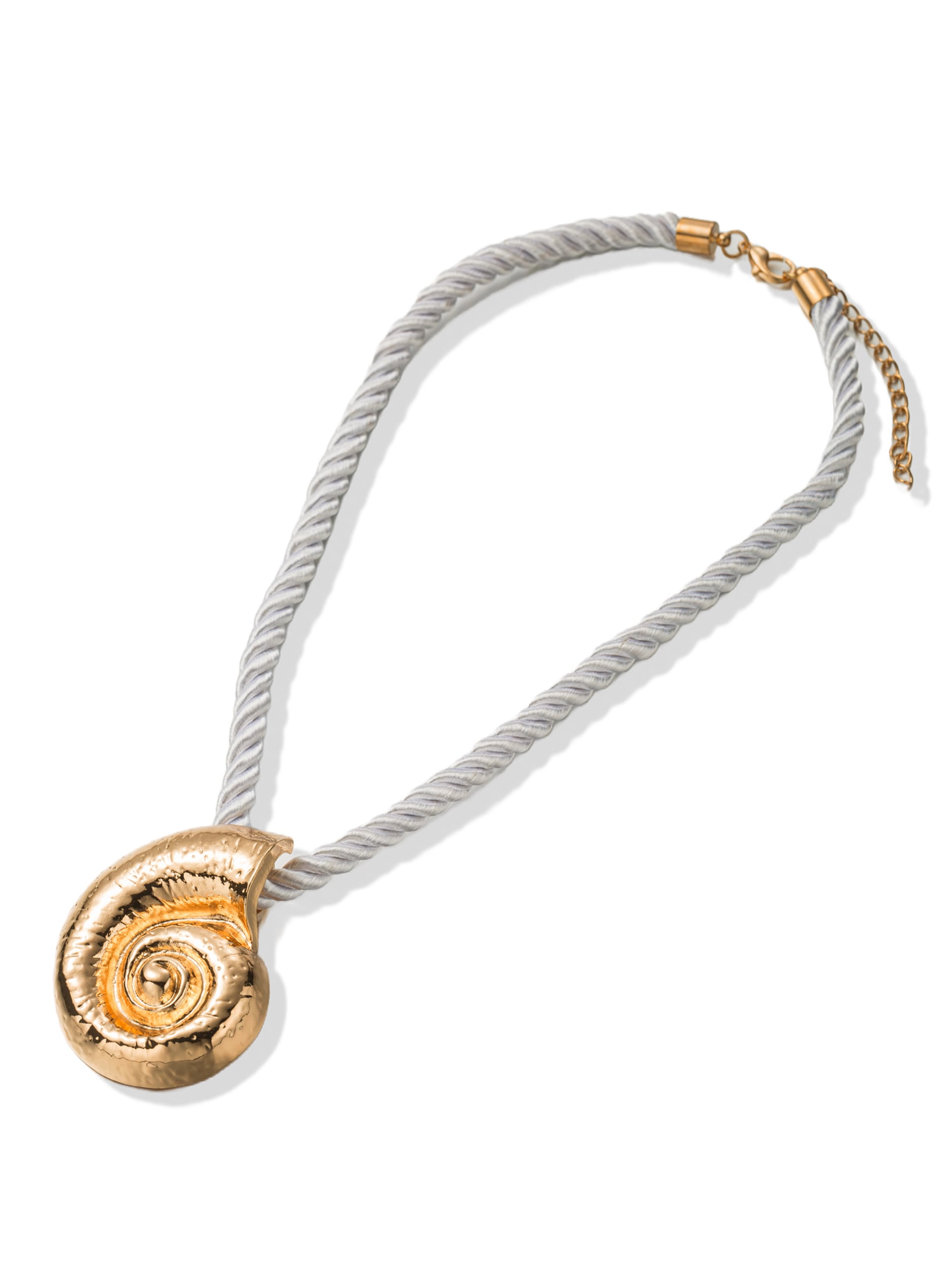 Aniston JEWELRY & WATCHES Kette mit Anhänger »Schmuck Geschenk Edelstahl Halsschmuck Kordel Schnecke« Made in Germany