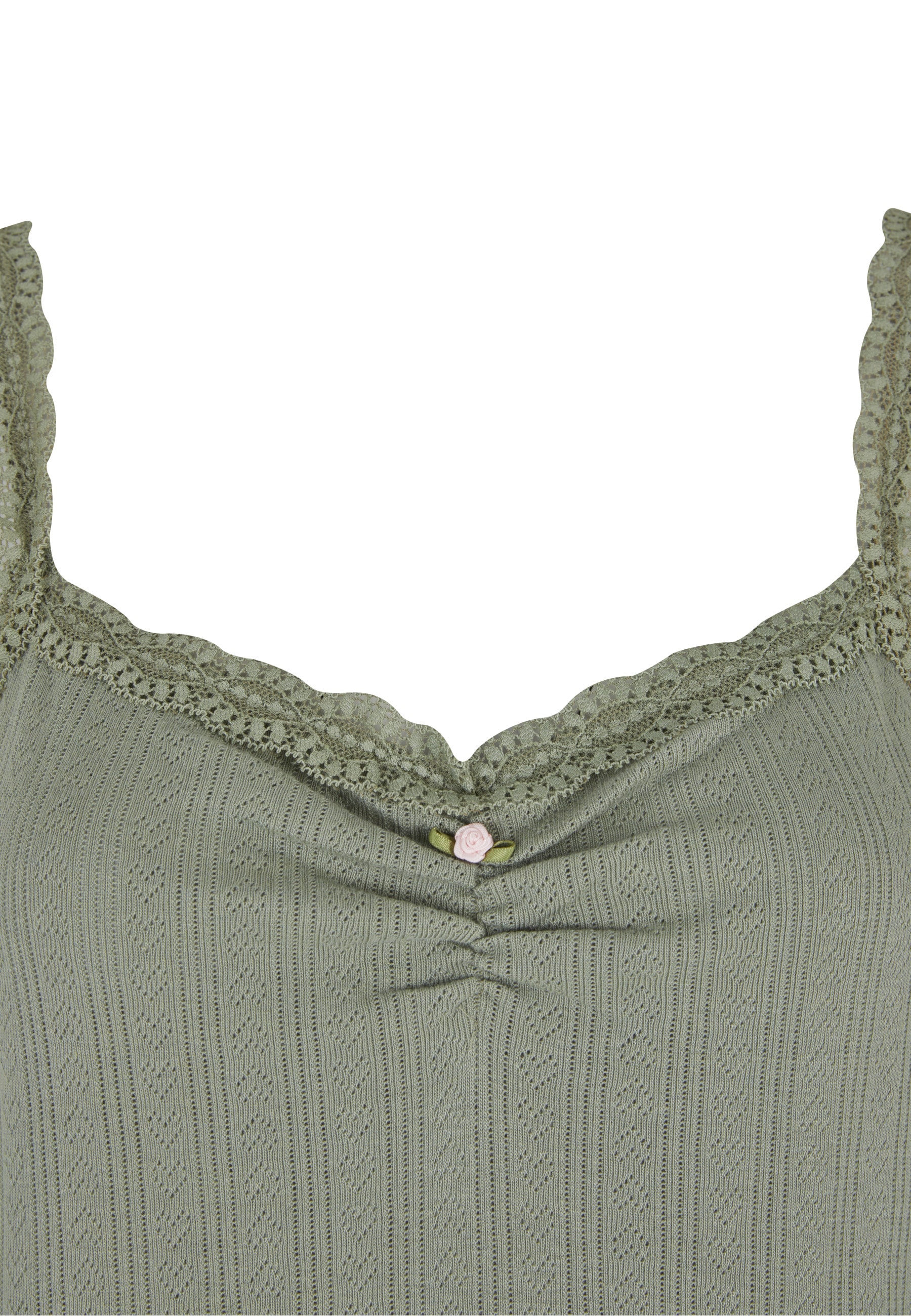 Karl Kani Tanktop »Karl Kani Woven Signature Pointelle Top«