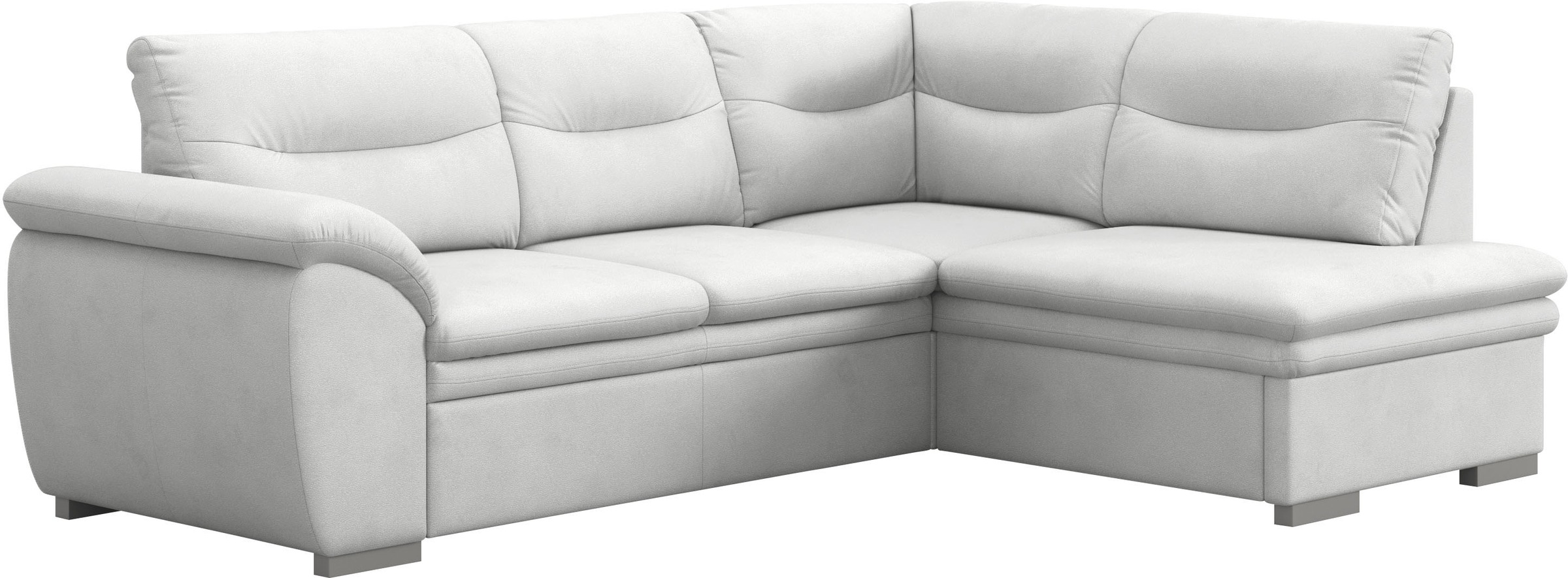 COTTA Ecksofa »Leandra L-Form« wahlweise mit Bettfunktion & Bettkasten