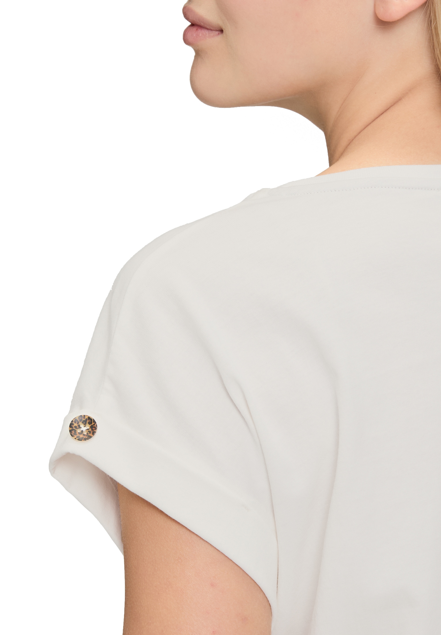Cartoon Kurzarmshirt »Cartoon Damen Printshirt mit Ärmelaufschlag«, (1 tlg.)