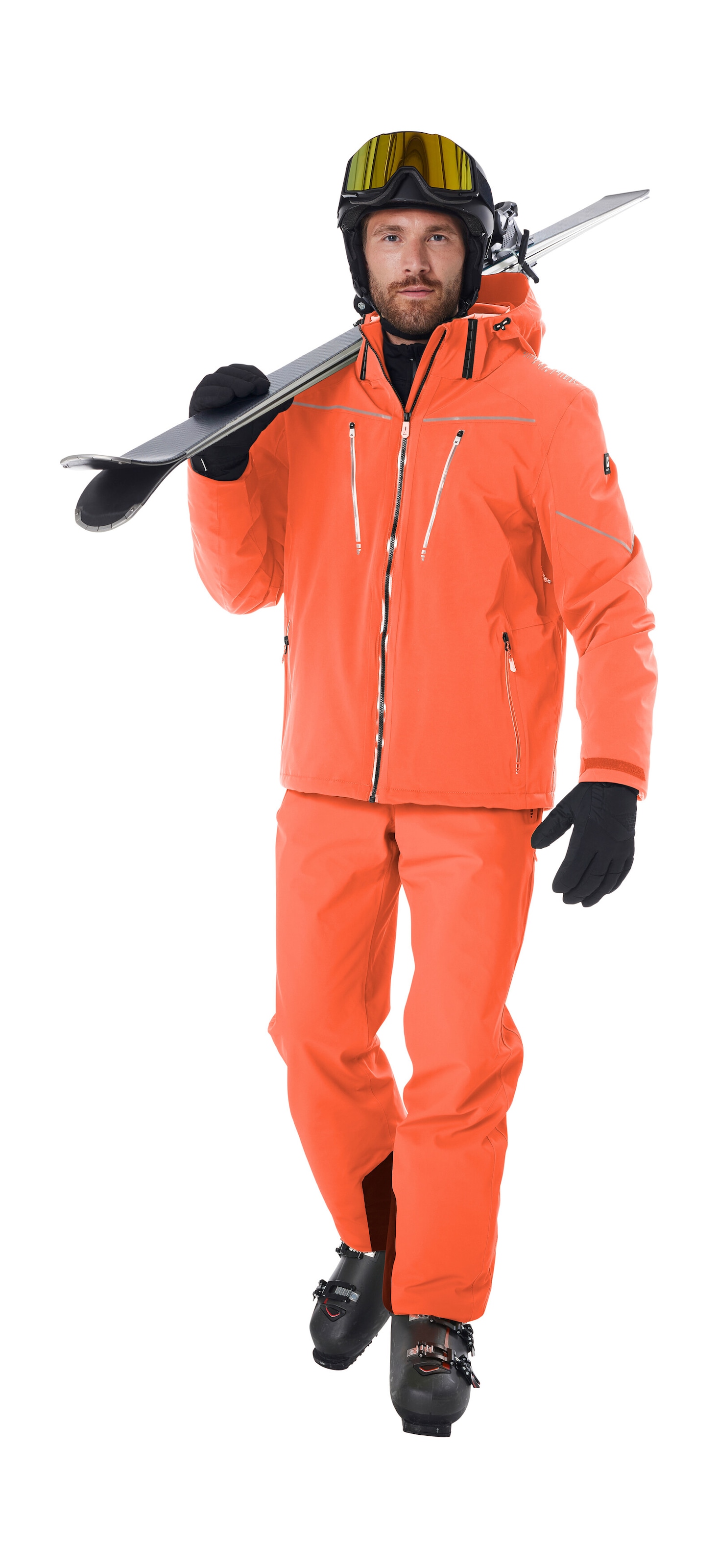 Killtec Skijacke »KSW 50 MN SKI JCKT« Herren Skijacke: wasserdicht, atmungsaktiv, 4-Wege-Stretch, Schneefang