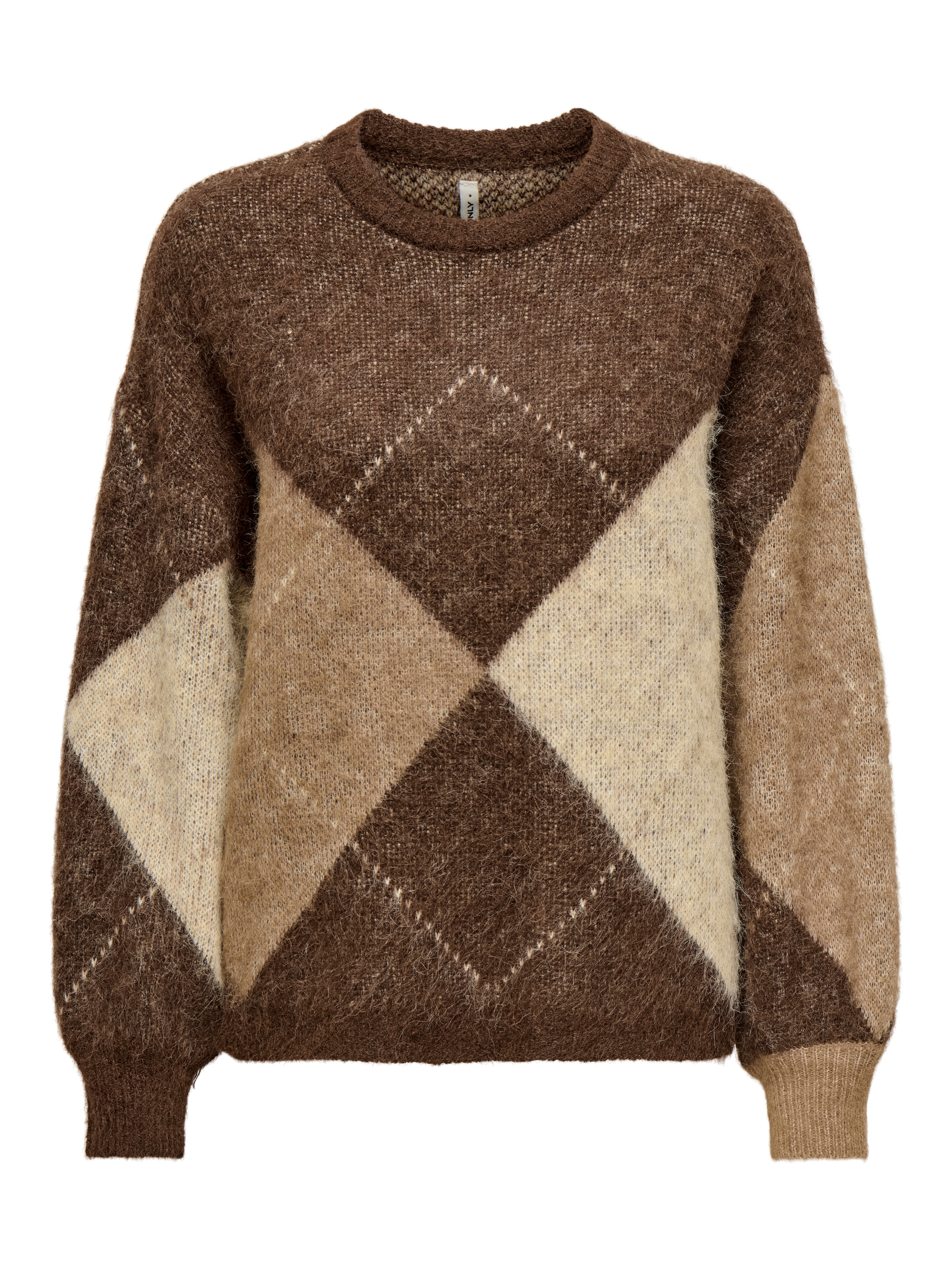 ONLY Strickpullover »ONLNOEME LIFE LS JQ O-NECK KNT«