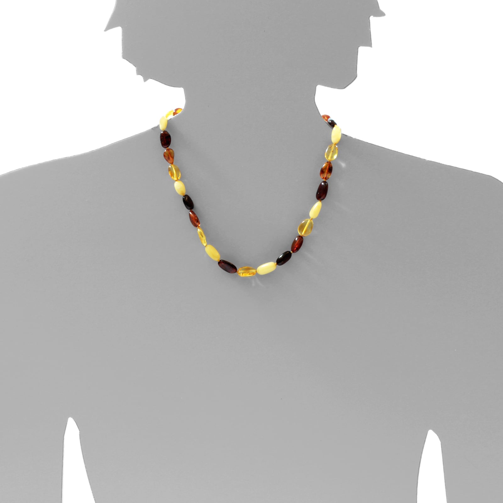 OSTSEE-SCHMUCK Gliederkette »Ostsee-Schmuck Kette Tova Kette Tova«, (1 tlg.)