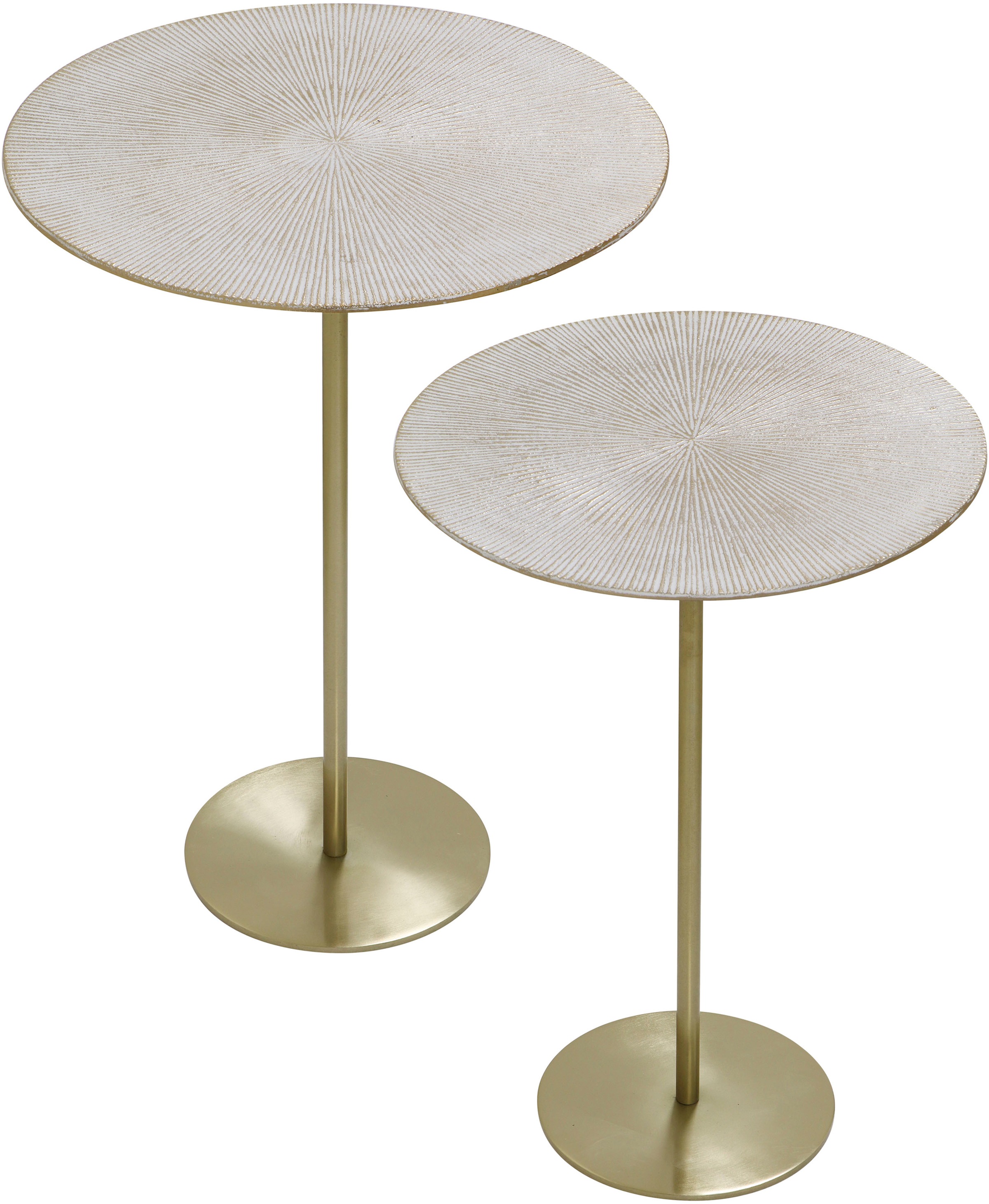 MIRRORS AND MORE Beistelltisch "SOLON" Set, 2, 6 Stk. tlg. günstig online kaufen