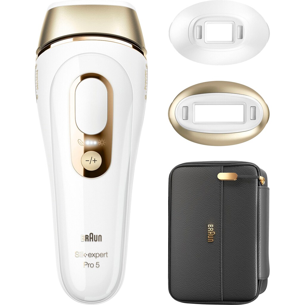 Braun IPL-Haarentferner »Silk-expert Pro IPL PL5140«, 400.000 Lichtimpulse, Skin Pro 2.0 Sensor