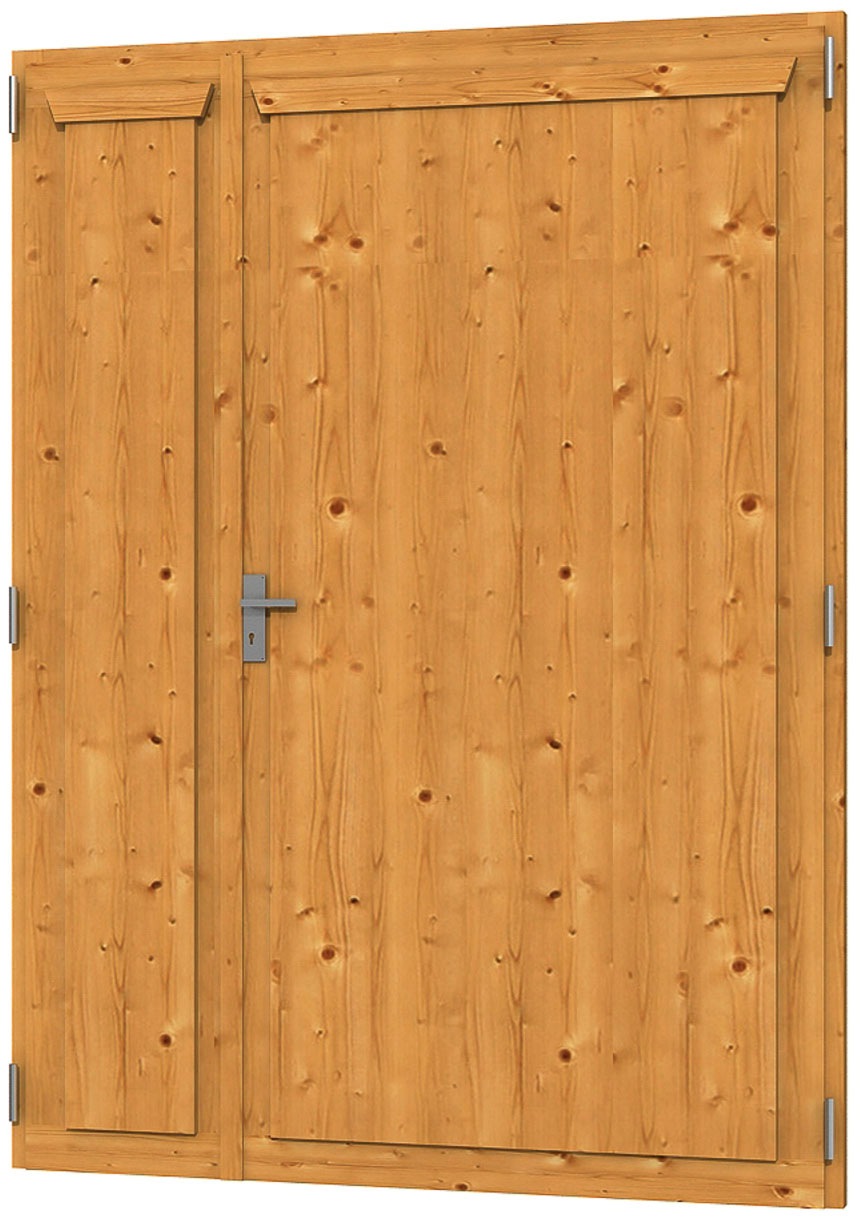 Skanholz Doppelflügeltür für Carports, 148 x 198 cm günstig online kaufen