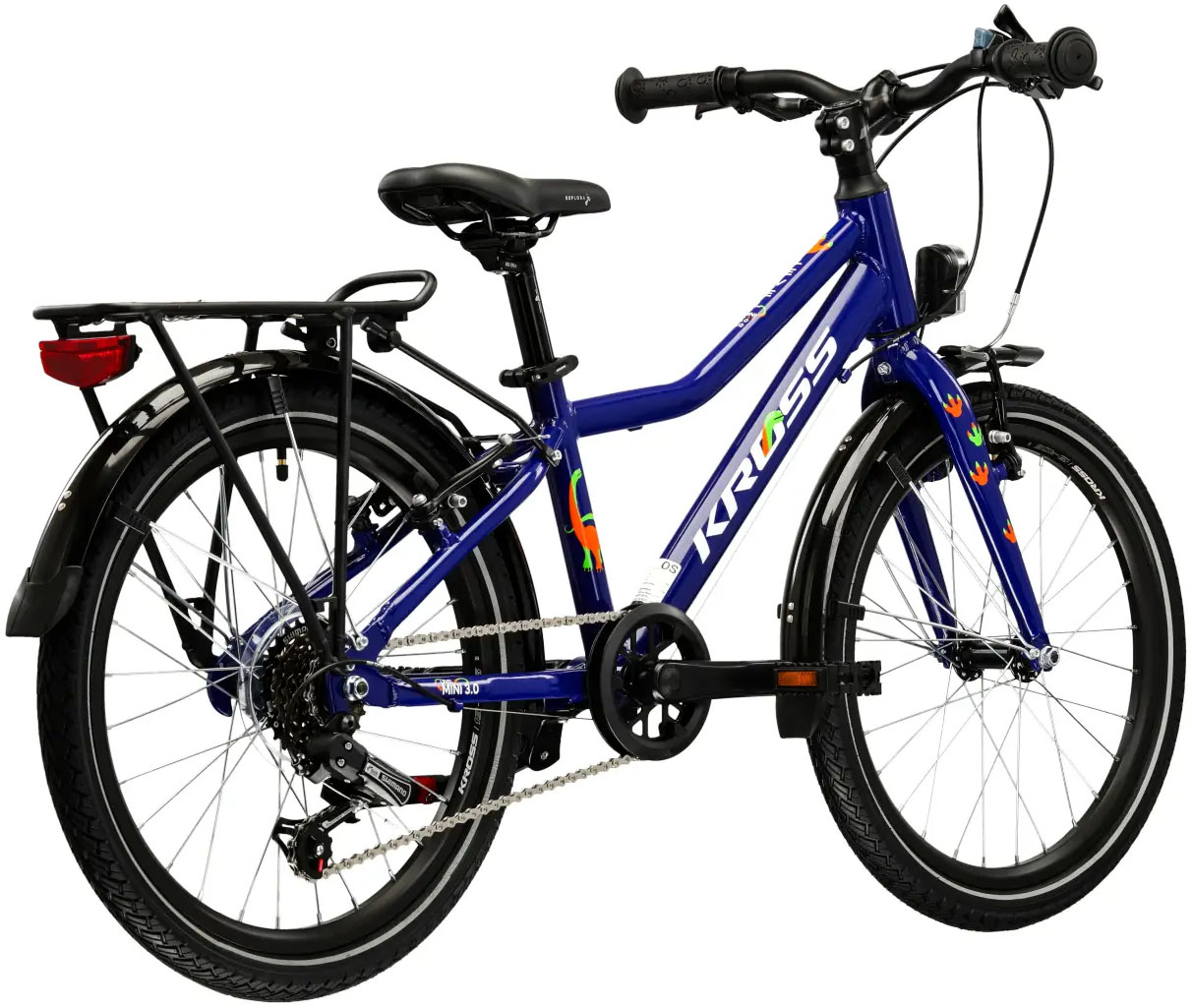 Thumbnail - Kross Kinderfahrrad "Kinderrad Lea Mini 3.0 blau 6 Gänge" 6 Gang Shimano Tourney TX30 Schaltwerk Kettenschaltung