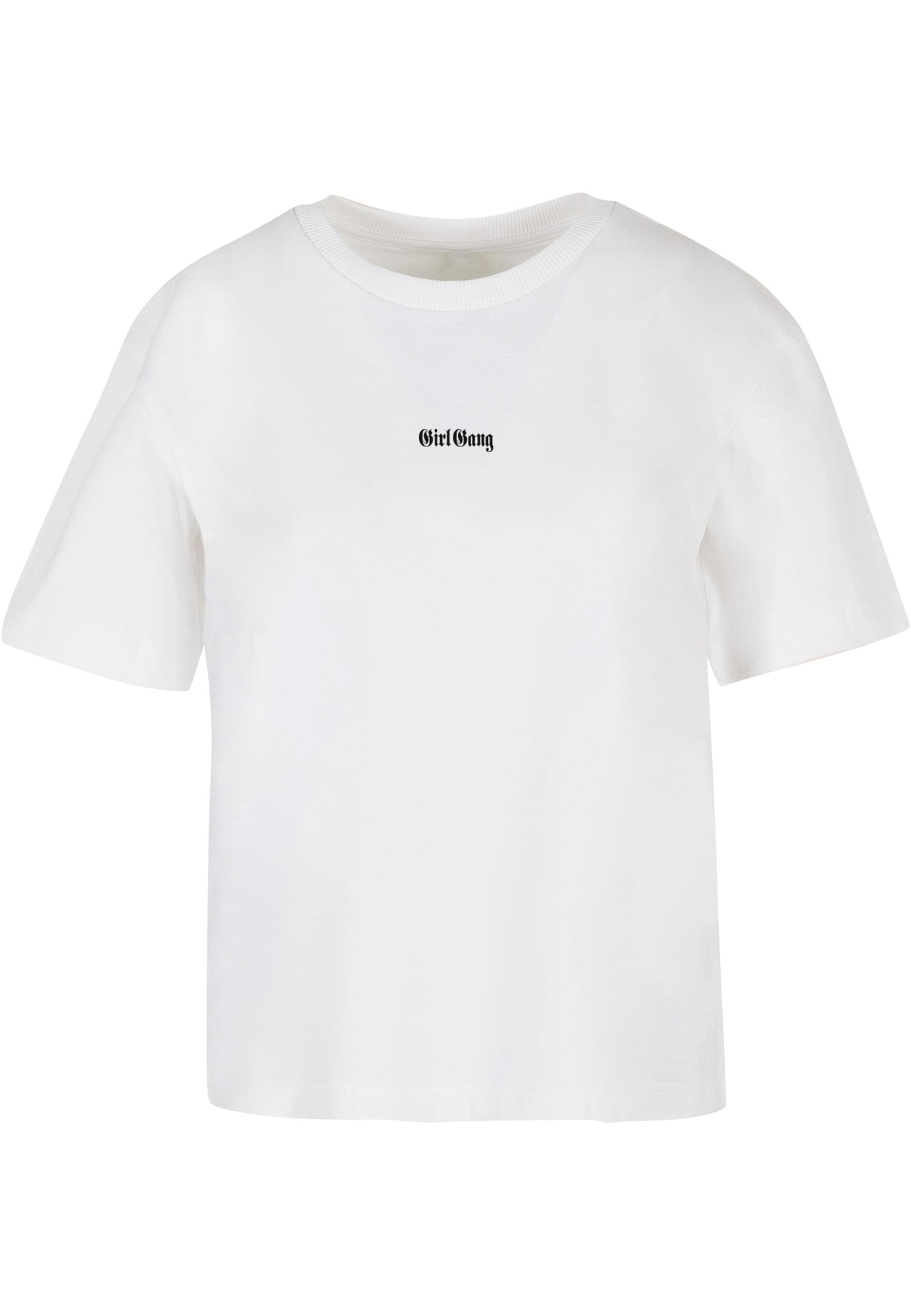 Miss Tee T-Shirt »Miss Tee Damen Girl Gang Tee«, (1 tlg.)