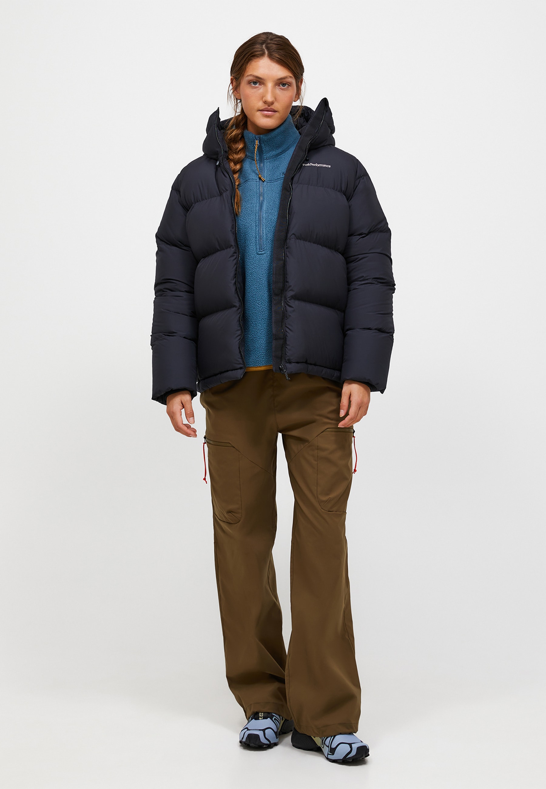 Peak Performance Daunenjacke »W Rivel Down Puffer Jacket« mit Kapuze