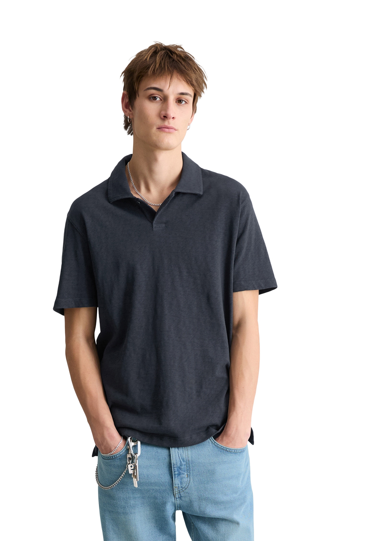Marc OPolo DENIM Poloshirt "aus reiner Bio-Baumwolle"