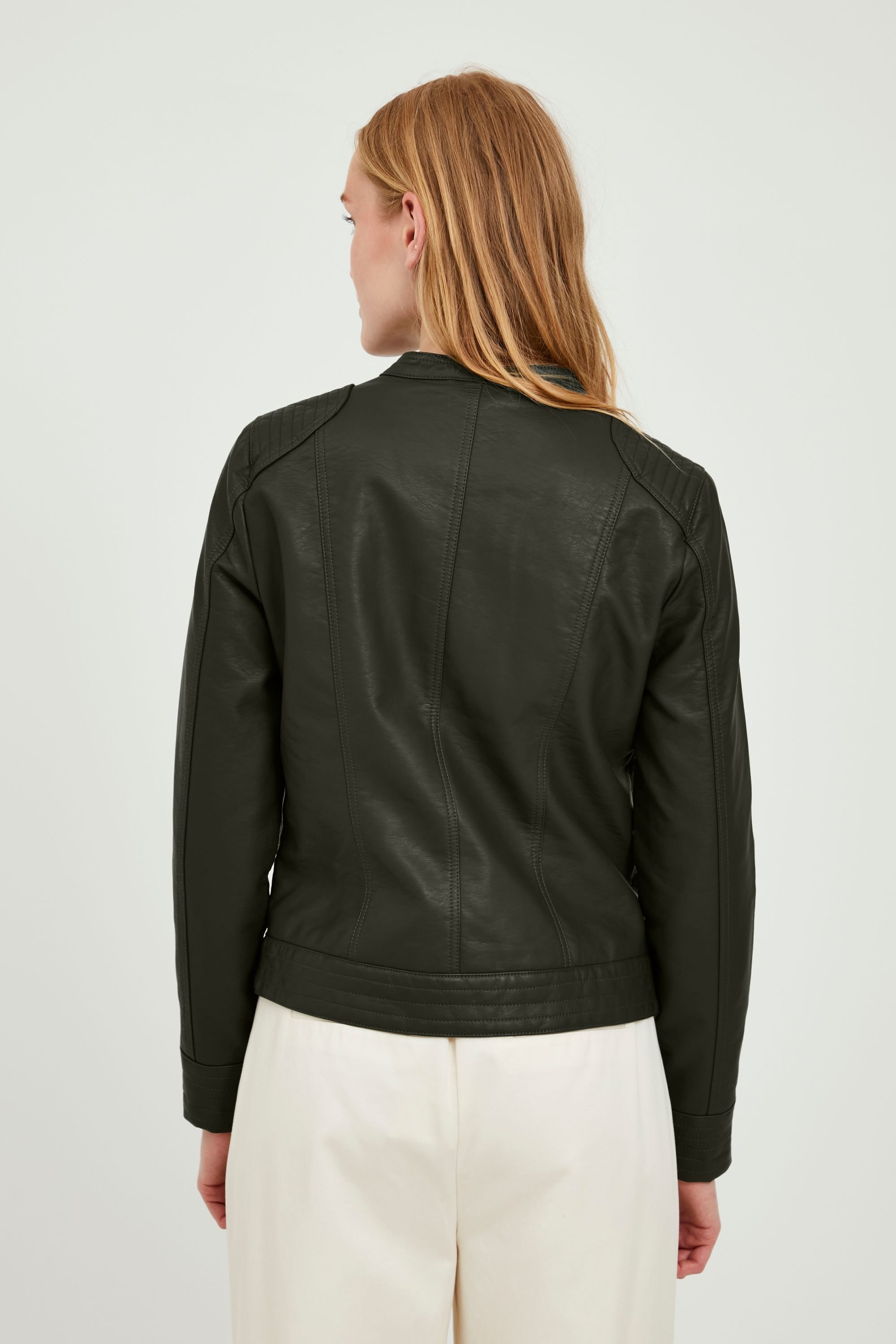 b.young Lederimitatjacke »Lederimitatjacke BYAcom«, ohne Kapuze