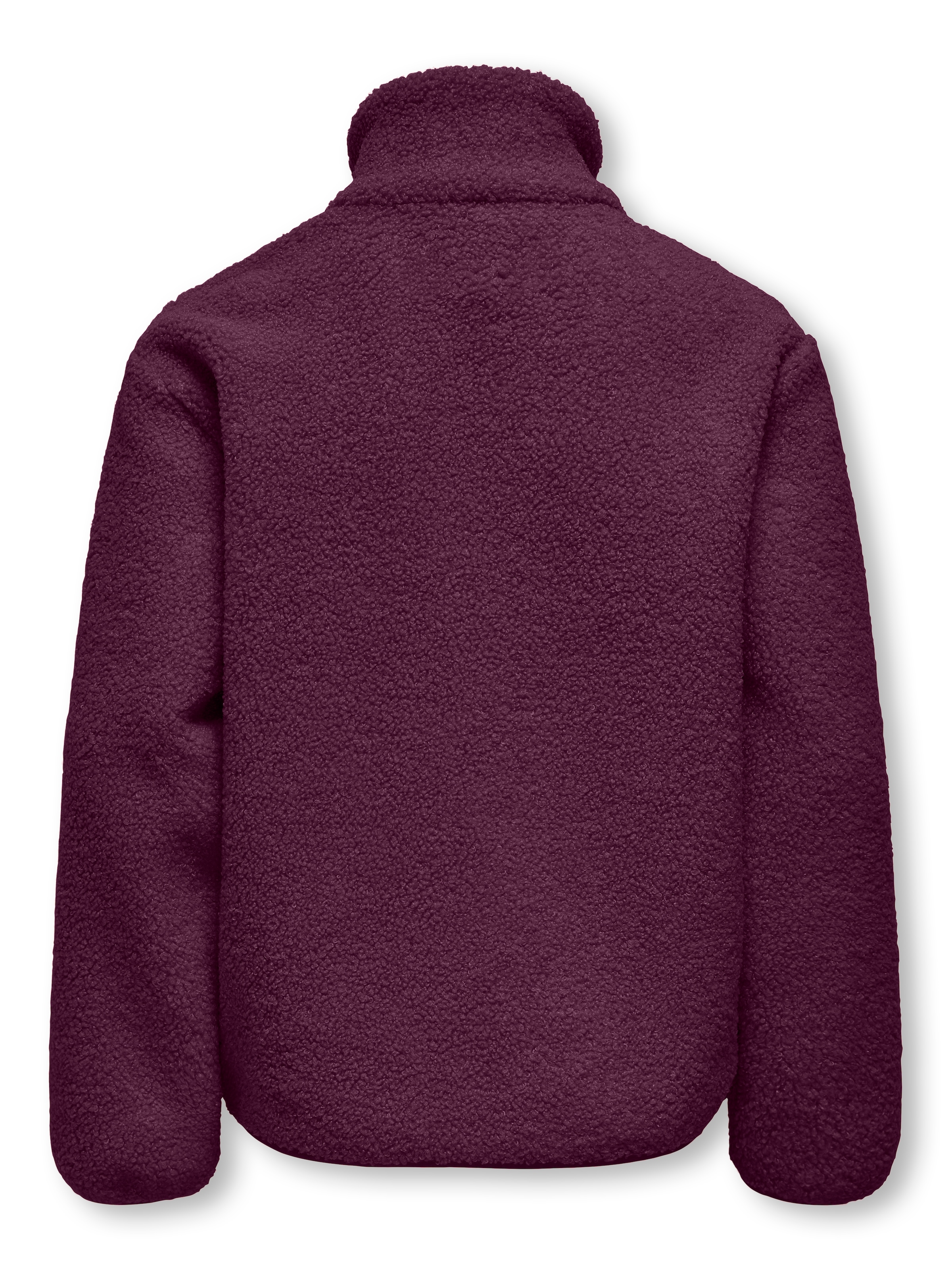 KIDS ONLY Fleecejacke »KOGEVA LIFE TEDDY JACKET CP OTW NOOS«, ohne Kapuze