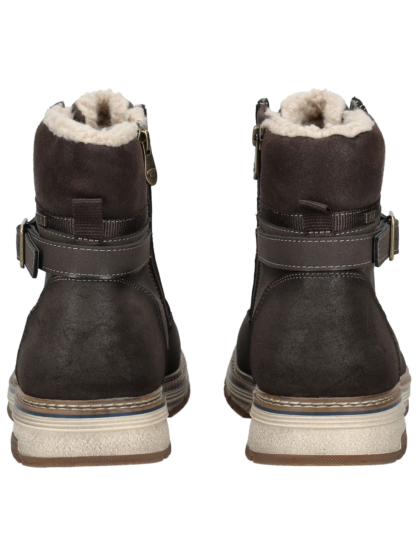 TOM TAILOR Schnürstiefelette »Tom Tailor Stiefelette Lederimitat«