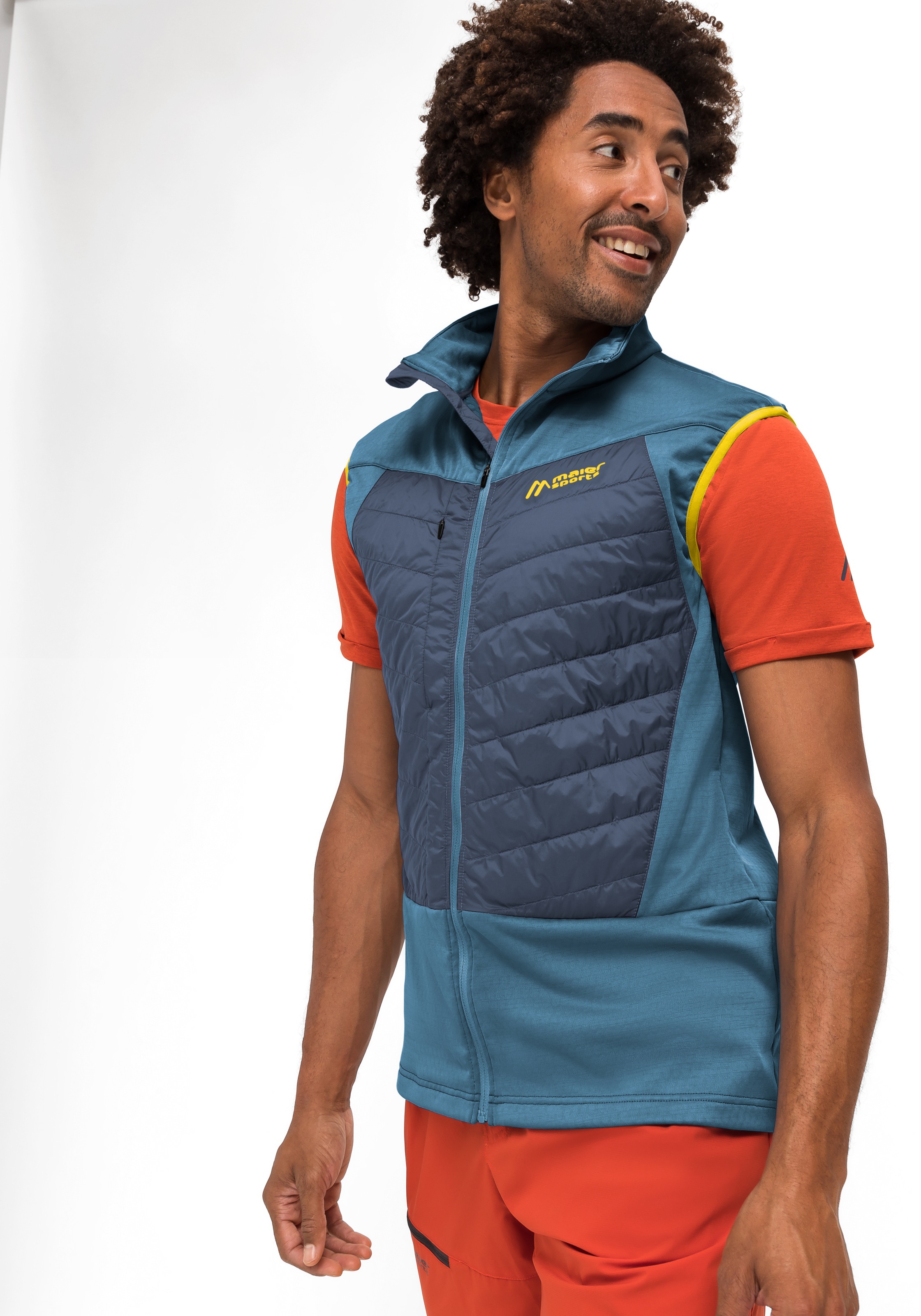 Maier Sports Funktionsjacke »Trift Vest M«, Komfortable Outdoorweste aus schnelltrocknendem Material