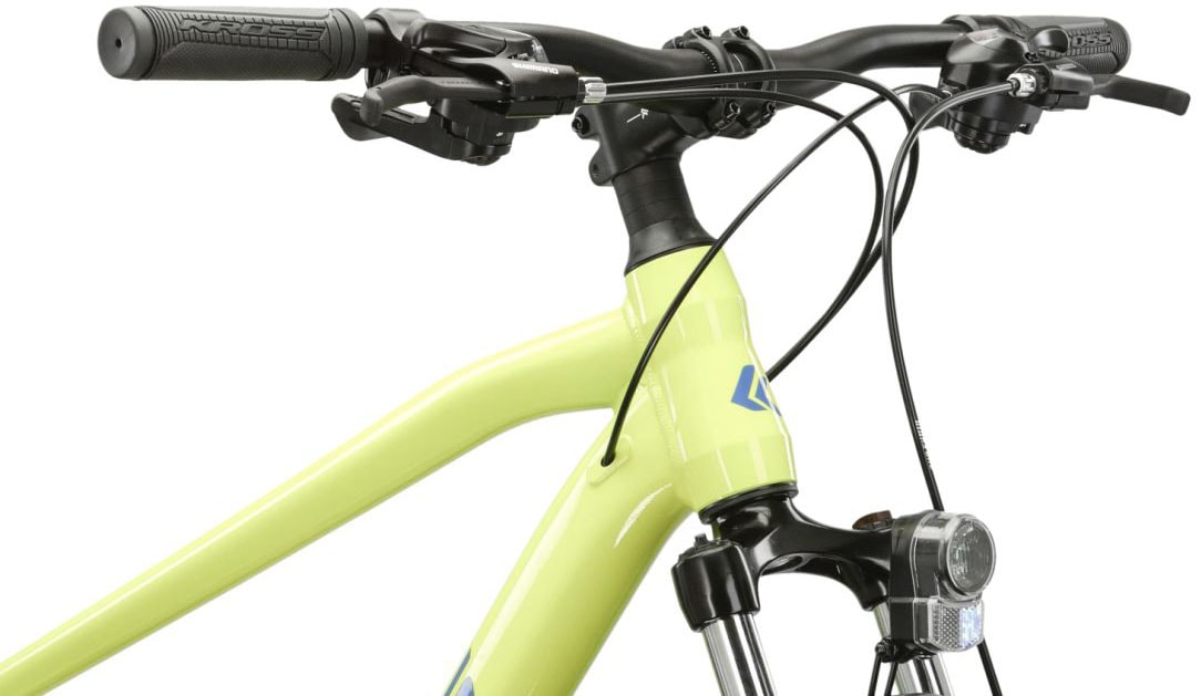 Kross Mountainbike »KROSS MTB Hardtail Hexagon 2.0 29" grün 21 Gänge«, 21 Gang, Shimano, ALTUS M310 Schaltwerk, Kettenschaltung