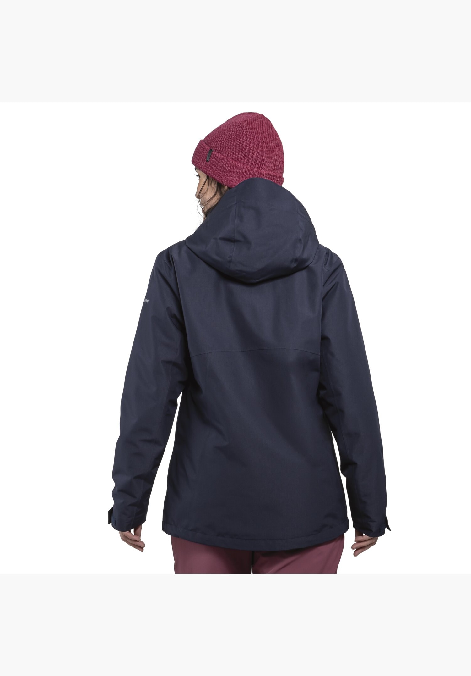 Schöffel 3-in-1-Funktionsjacke »3in1 Jacket Style Okere WMS« Set, 2 Stk. tlg. mit Kapuze mit herauszippbarer Fleecejacke, hochschließendem Kragen, atmungsaktiv