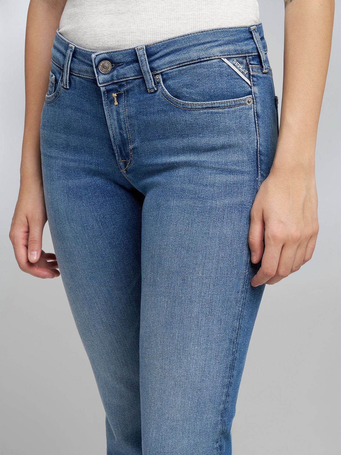 Replay Bootcut-Jeans »New Luz«