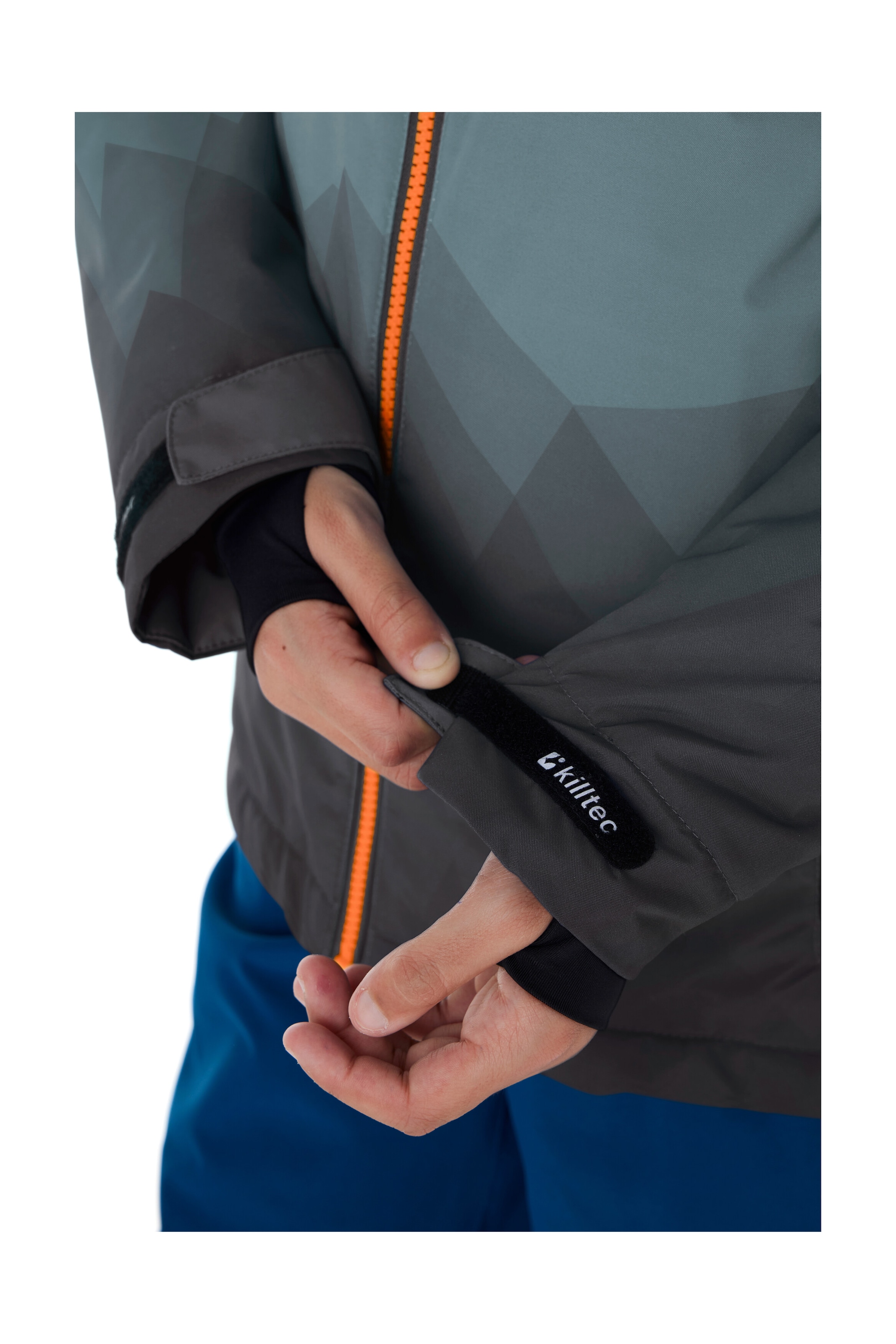 Killtec Skijacke »KSW 383 BYS SKI JCKT« Wasser- und winddichte Skijacke mit verstellbarer Kapuze