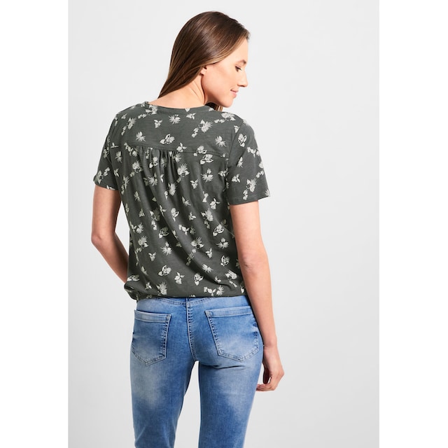 Cecil T-Shirt, aus reiner Baumwolle für kaufen | BAUR