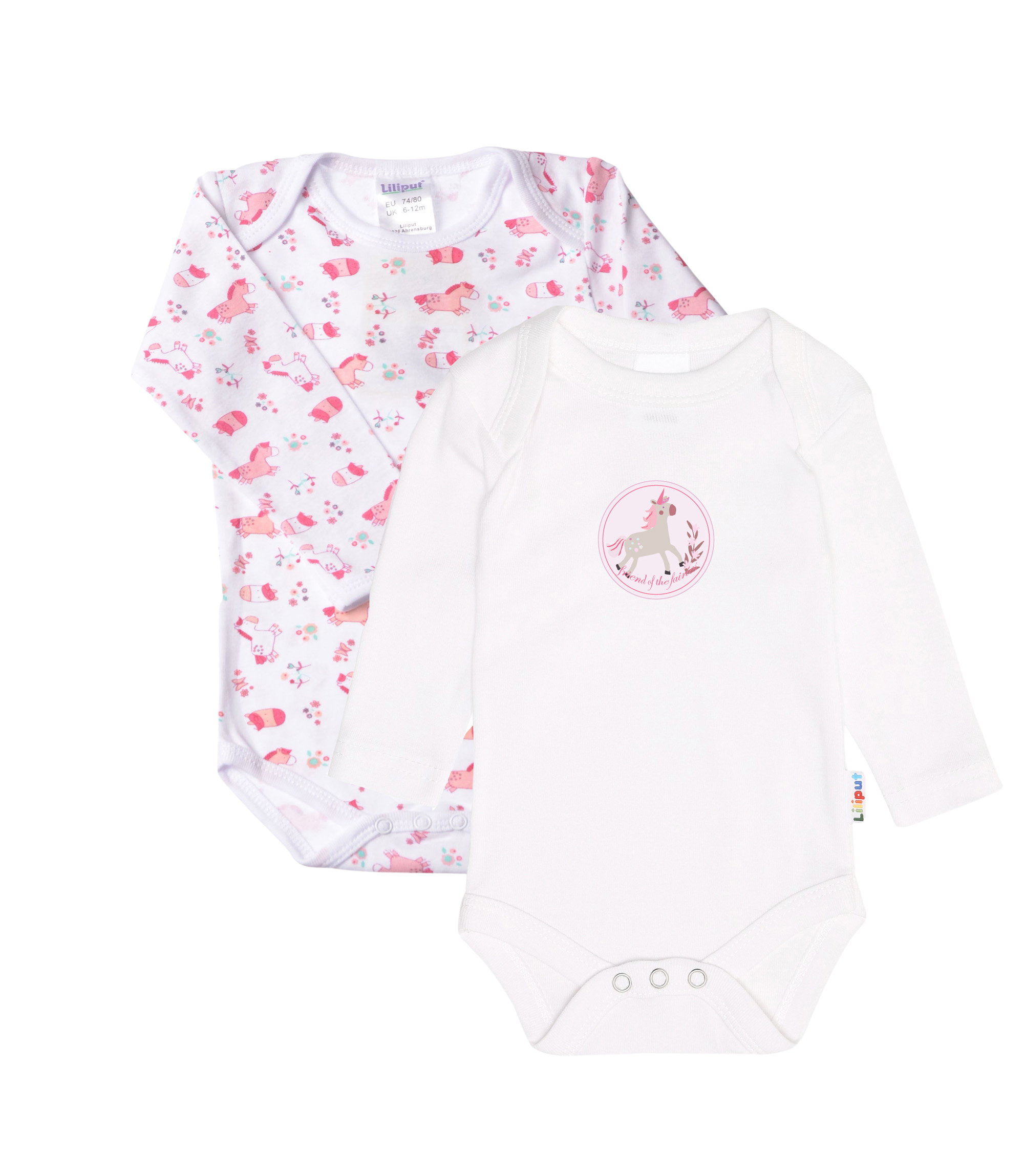 Body, (2 tlg.), 2er-Pack mit extra weitem Halsausschnitt