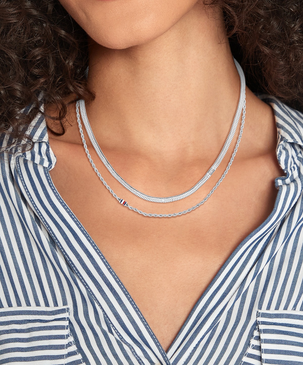 Tommy Hilfiger Edelstahlkette »LAYERED SET«