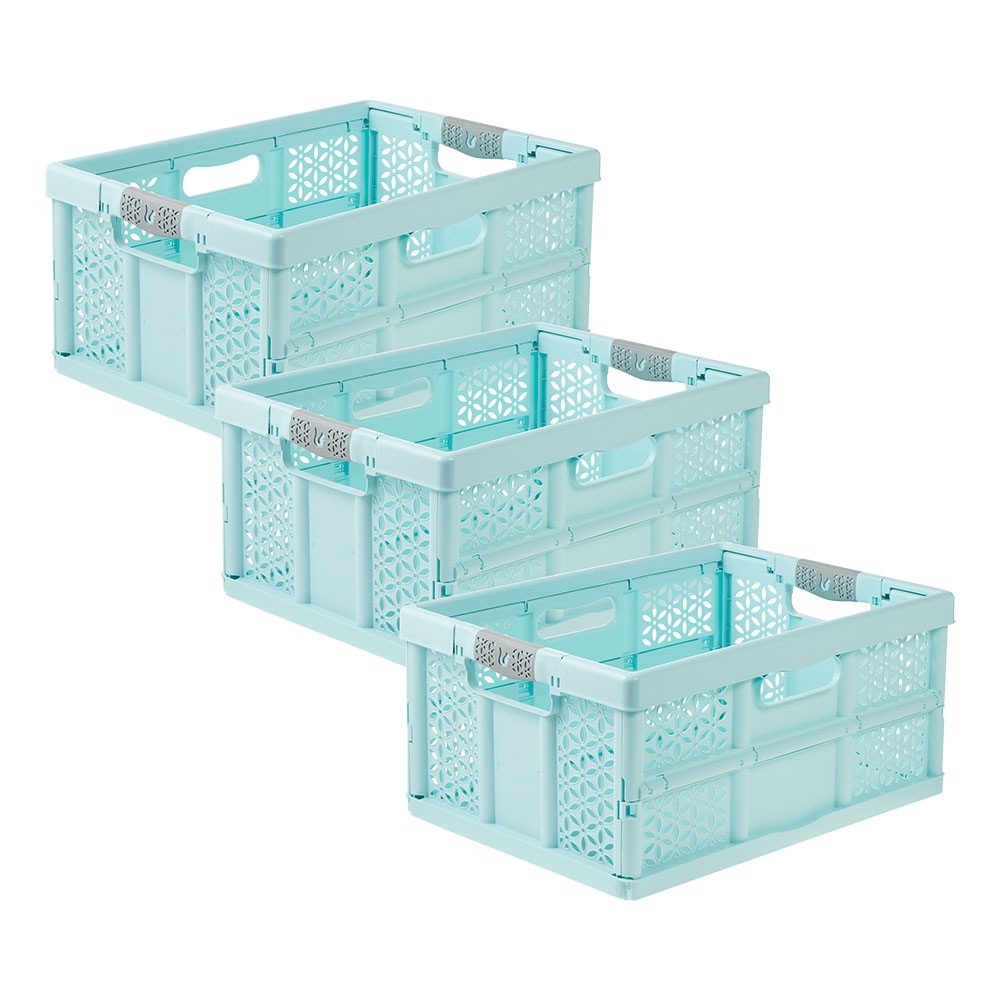 keeeper Klappbox "lea, 3er Set" Profi-Klappbox mit Softgriffen