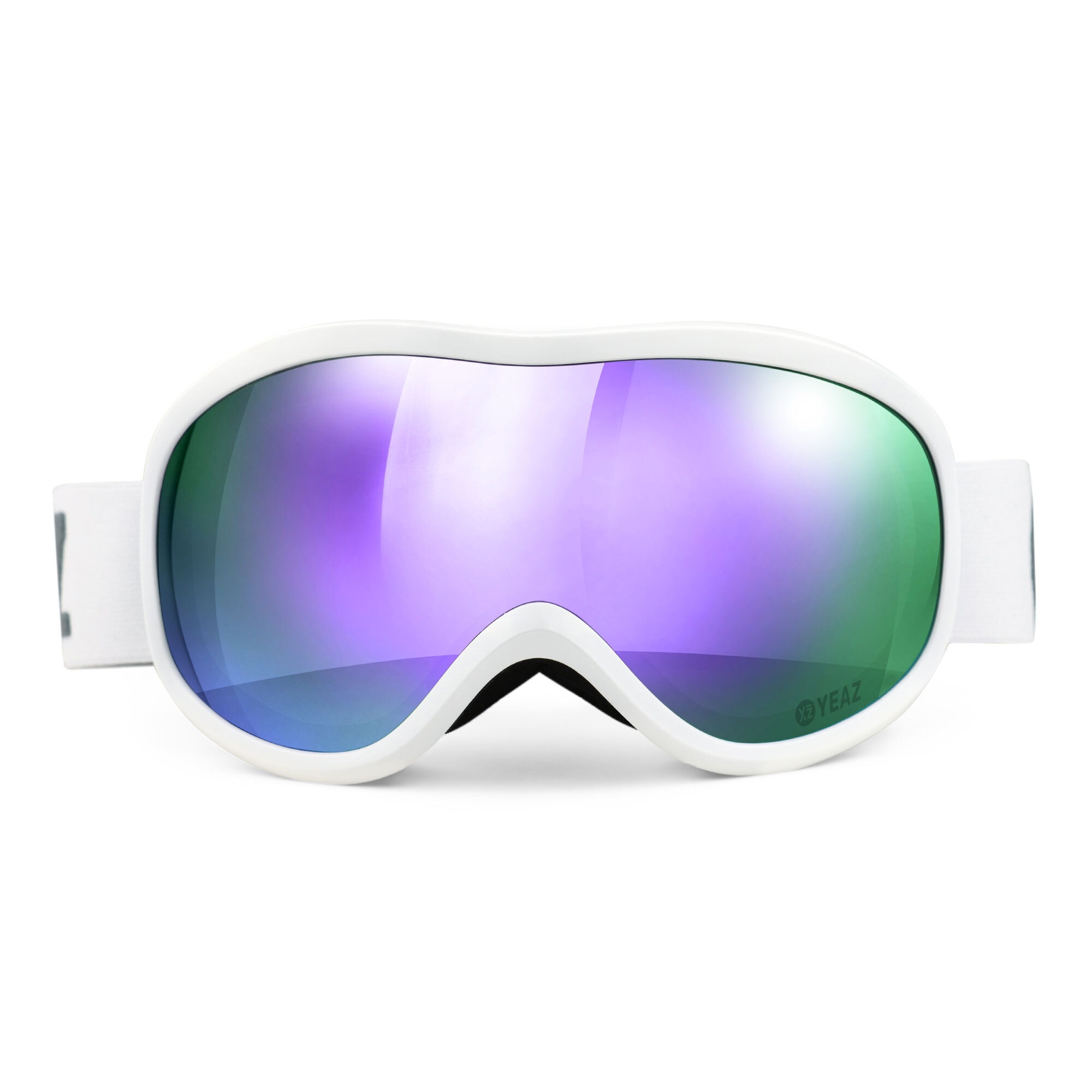 YEAZ Skibrille »Ski- und Snowboard-Brille violett/weiss STEEZE«