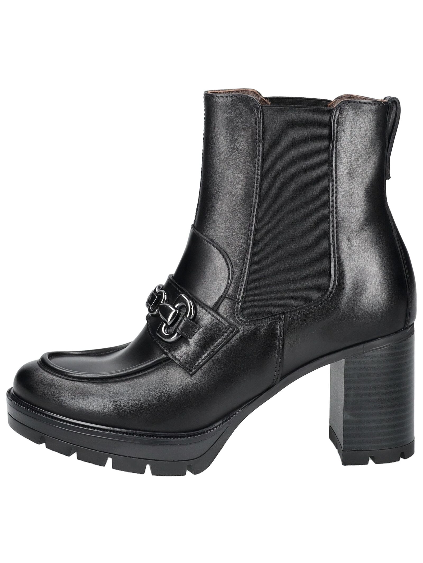 Nero Giardini High-Heel-Stiefelette »Nero Giardini Stiefelette Leder/Textil«