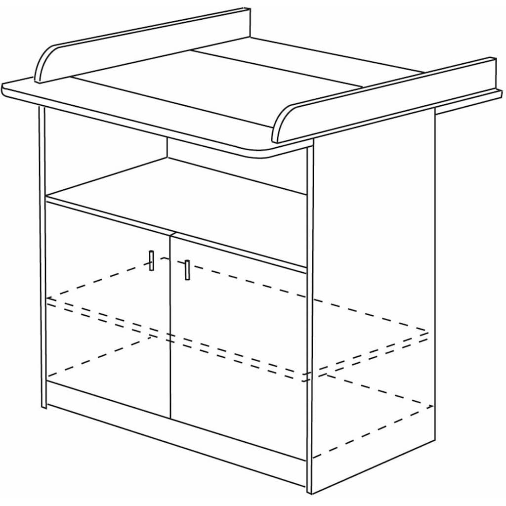 roba® Wickelkommode »Lena«, bis 15 kg, 86 cm