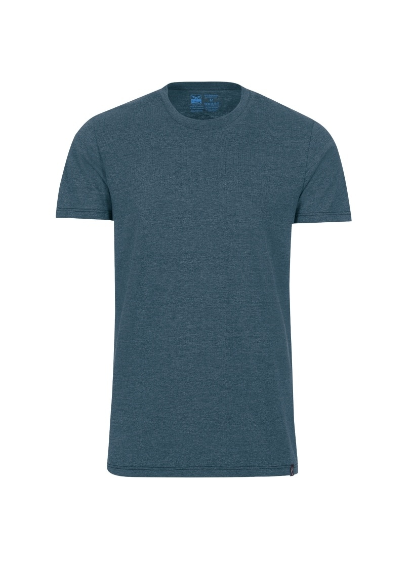 Trigema T-Shirt "TRIGEMA Slim Fit T-Shirt aus DELUXE Baumwolle" 1 Stk. günstig online kaufen
