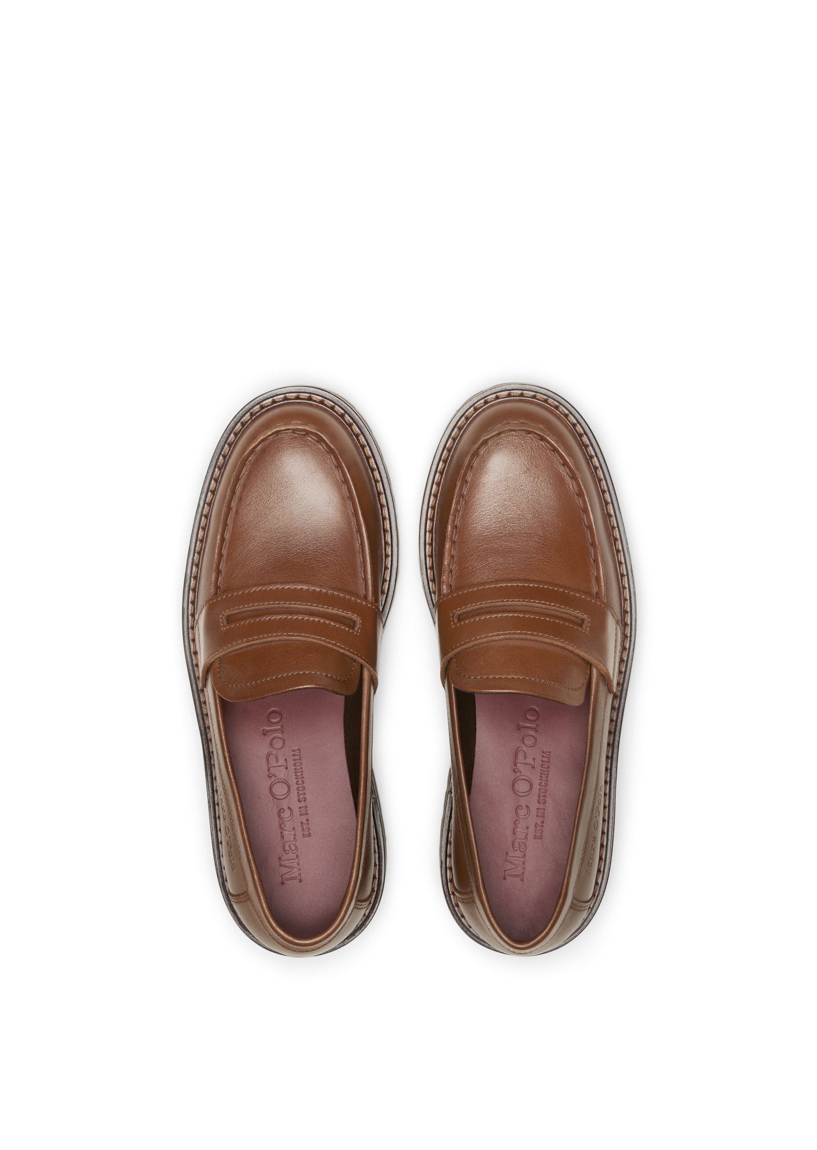 Marc O'Polo Loafer »aus edlem Rindleder«