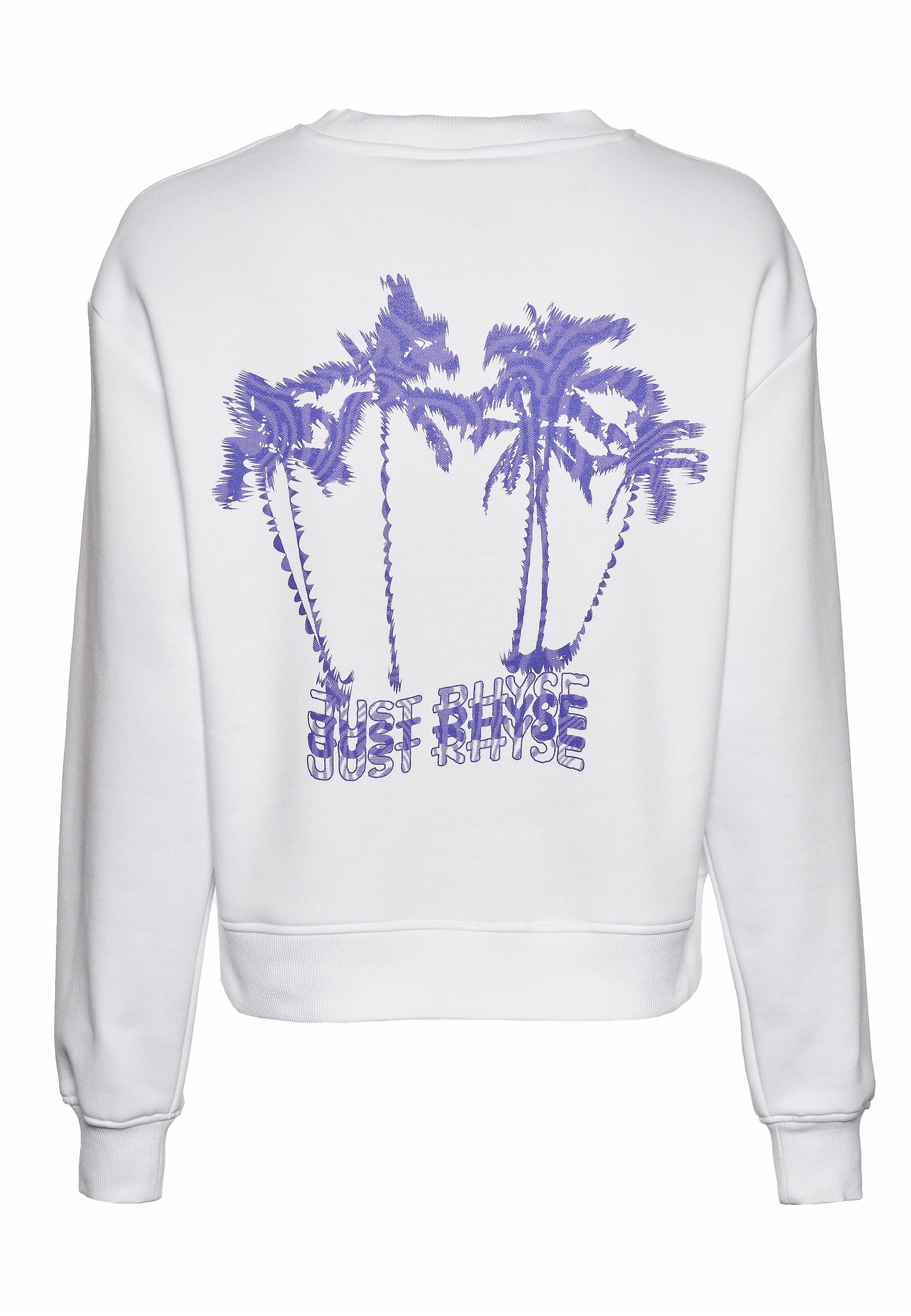 Just Rhyse Rundhalsshirt "Just Rhyse Just Rhyse WavyPalms Pullover" 1 günstig online kaufen