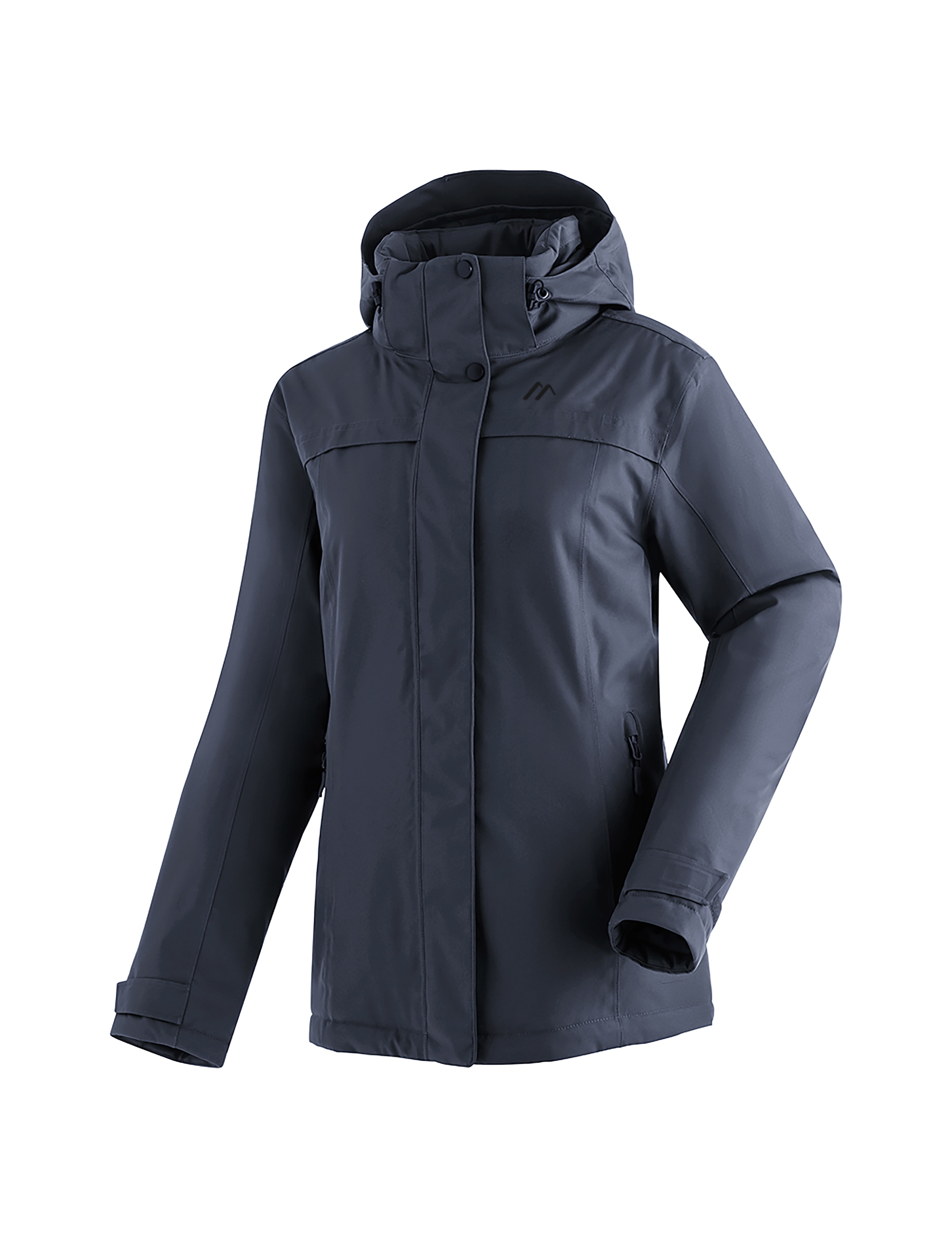 Maier Sports "Lisbon" warme Damen Jacke, wattierte Regenjacke, wasserdicht + atmungsaktiv