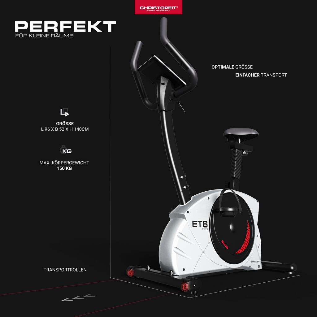 Christopeit Sport® Ergometer »ET 6 Pro«