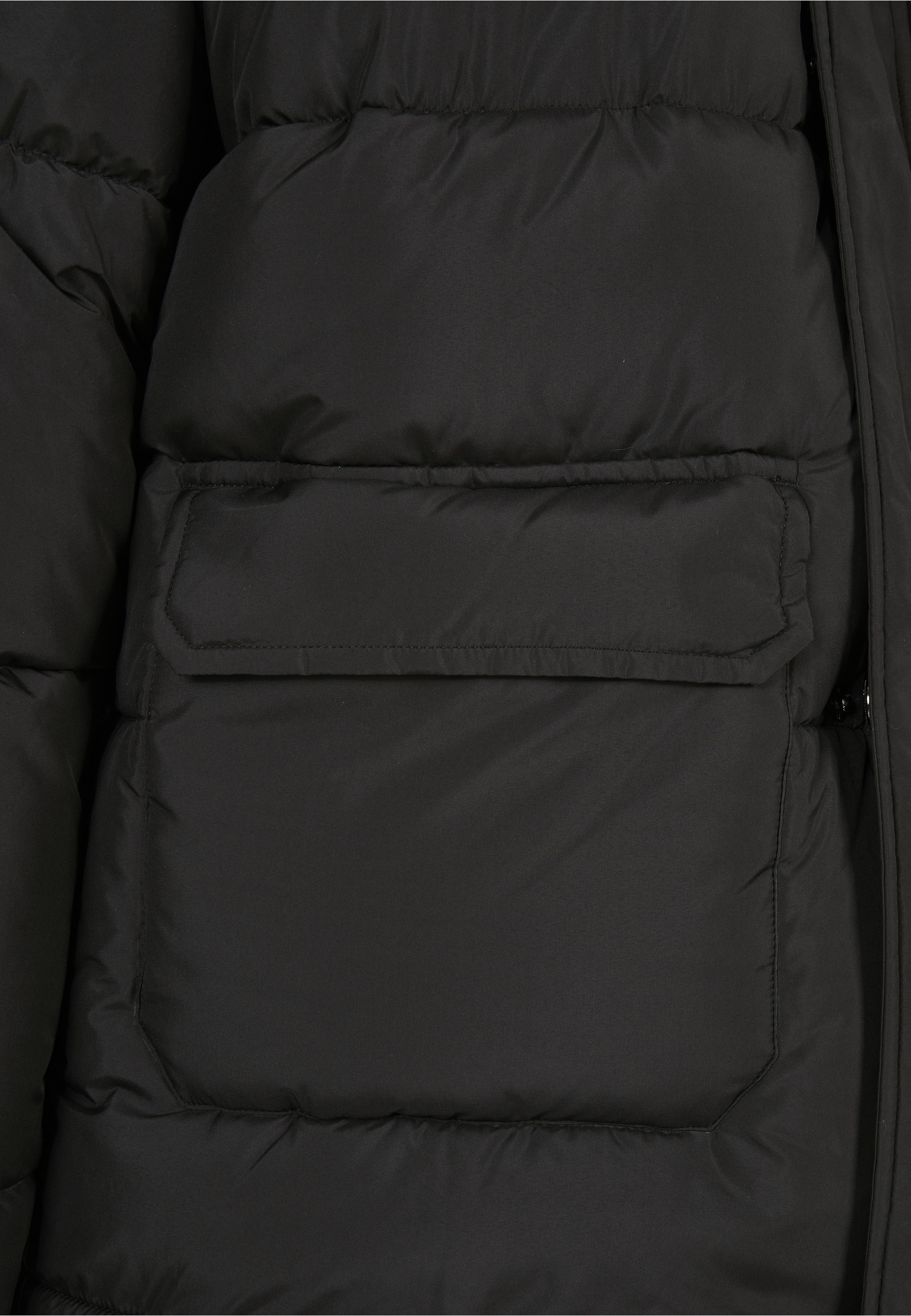 URBAN CLASSICS Winterjacke »Urban Classics Herren Short Puffer Jacket« 1 Stk. tlg. ohne Kapuze