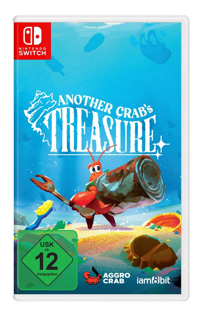IAM8BIT Spielesoftware "Another Crab's Treasure", Nintendo Switchweiß, neutral, Spielesoftware