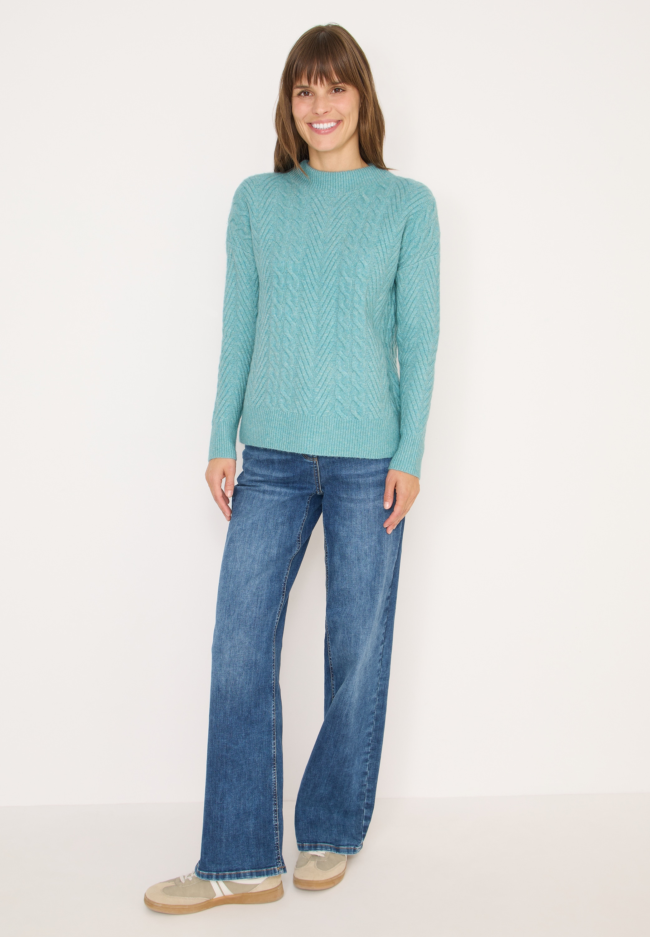 Cecil Strickpullover mit Strickmuster