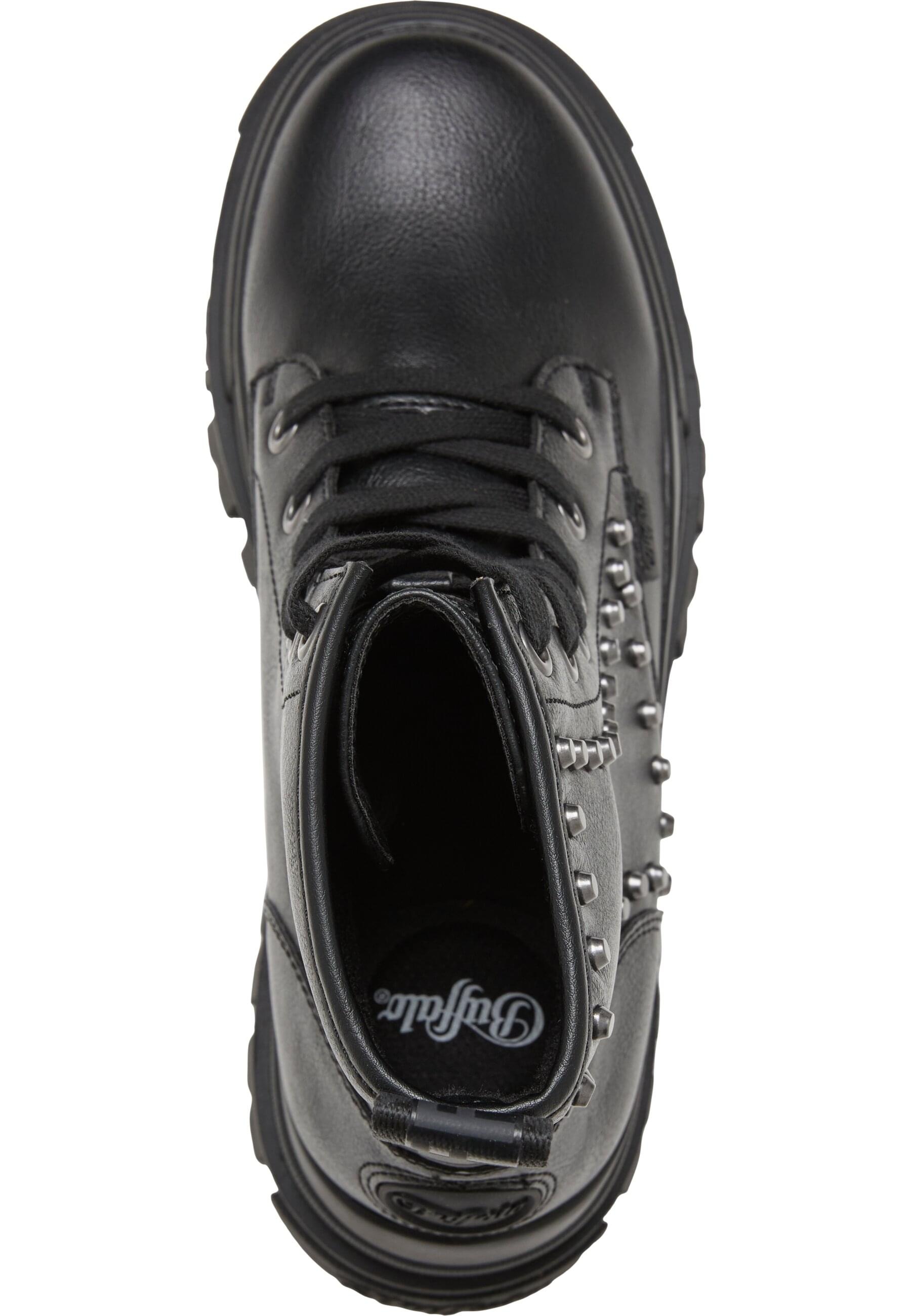 Stiefel BUFFALO "Buffalo ASPHA RLD STUD - VEGAN NAPPA", Damen, Gr. 36, schwarz, Polyurethan, unifarben, Schuhe Stiefel 2
