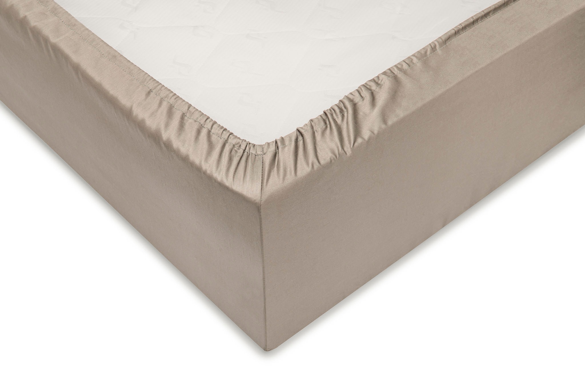 Thumbnail - ZO HOME Spannbettlaken "Satinado", Laken aus 100% Baumwolle, hochwertiges Mako-Satin, Betttuch ab 90x200
