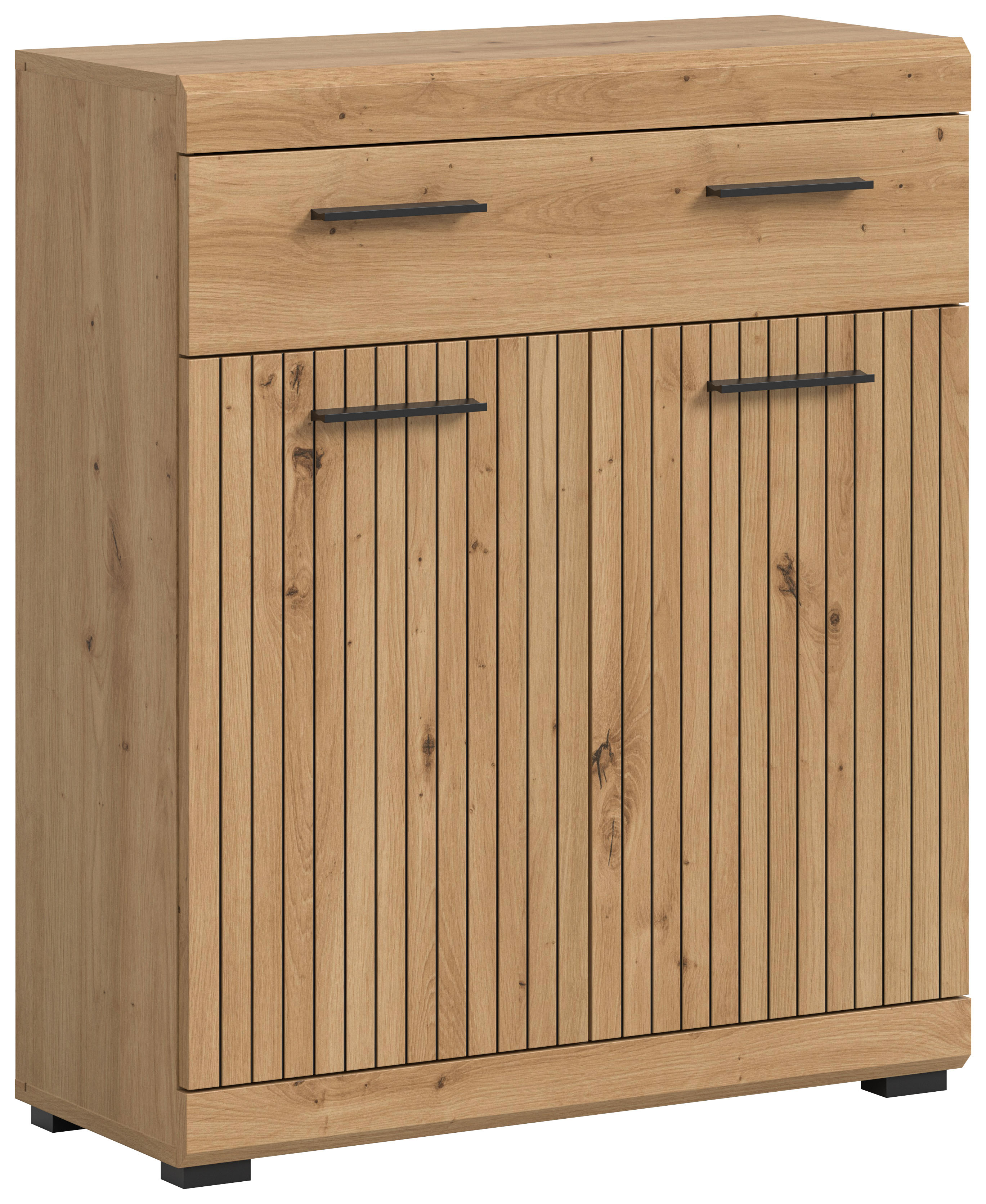 welltime Unterschrank "SIENA, Breite 74cm, 2 Tür, 1 Schubkasten, 2 Fächer, MDF-Front" TOPSELLER, in verschiedenen Farben erhältlich, Badmöbel, Badschrank, Kommode, Bad