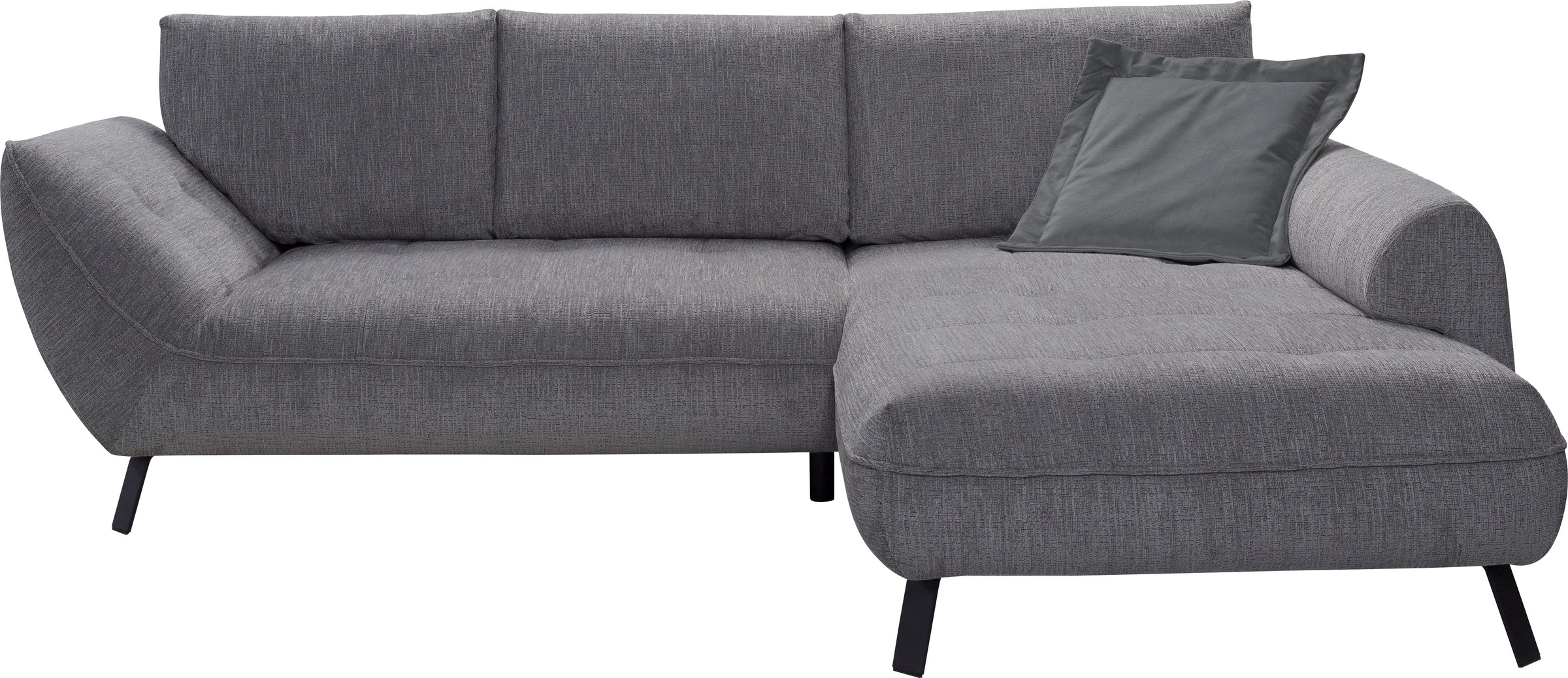 exxpo - sofa fashion Ecksofa "Bellini, Materialmix oder komplett Struktur, günstig online kaufen