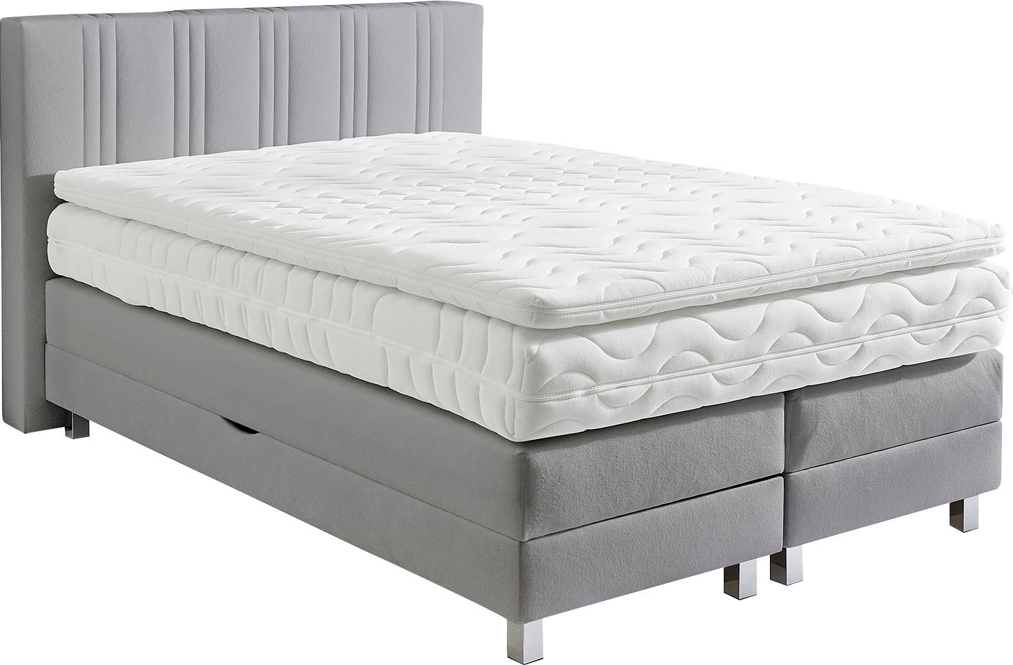 Westfalia Schlafkomfort Boxspringbett wahlweise mit Bettkasten und Topper günstig online kaufen