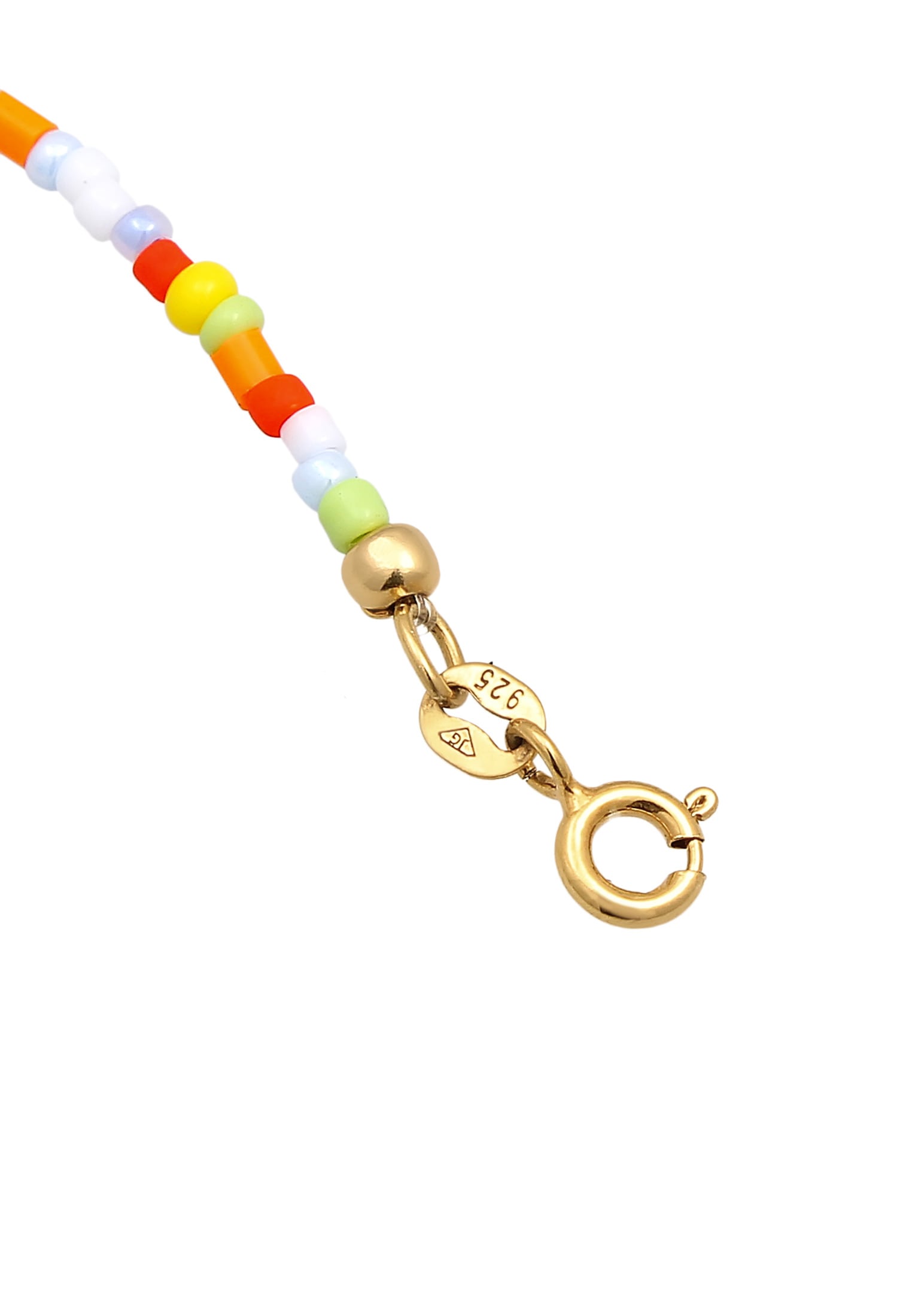 Elli Fußkette »Peace Frieden Symbol Glas Beads Bunt 925 Silber« online  kaufen | BAUR